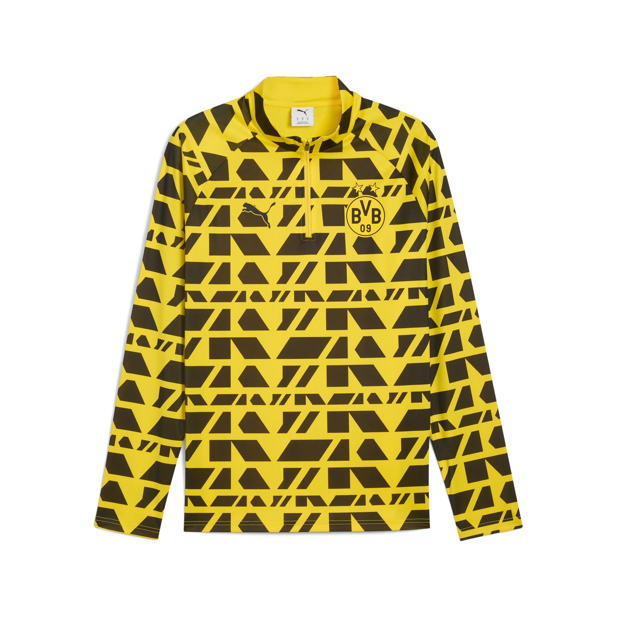 PUMA T-Shirt "Borussia Dortmund Aufwärmoberteil mit viertellangem" günstig online kaufen