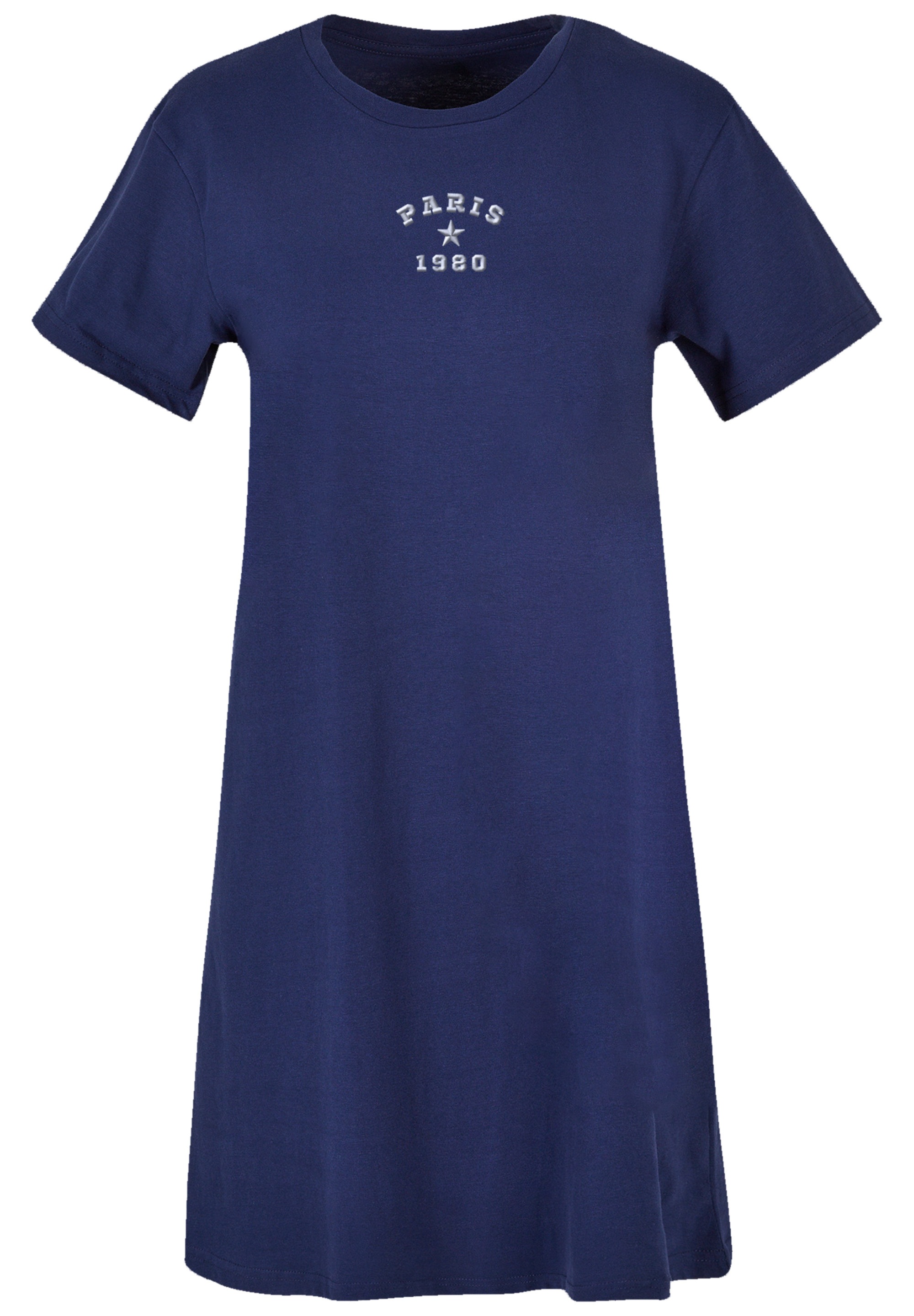 F4NT4STIC Shirtkleid "Paris 1980 Bestickt", Premium Qualität günstig online kaufen