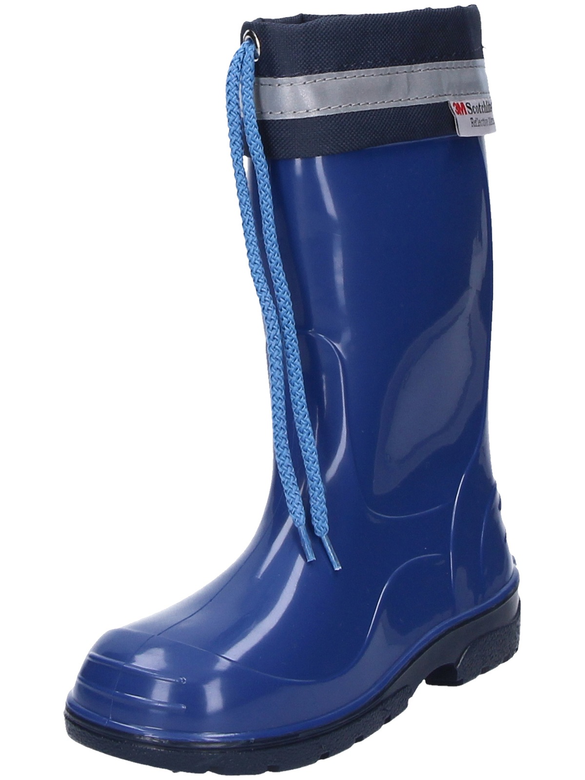 BOCKSTIEGEL Mädchen Gummistiefel "Regenstiefel Kim", Gr. 28, blau, Obermaterial: 100% PVC PVC., Schuhe