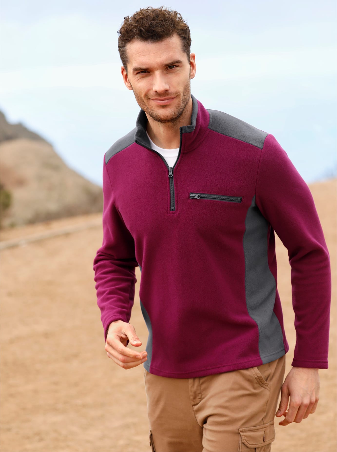 Catamaran Fleeceshirt "Fleece-Shirt" 1 Stk. tlg. günstig online kaufen