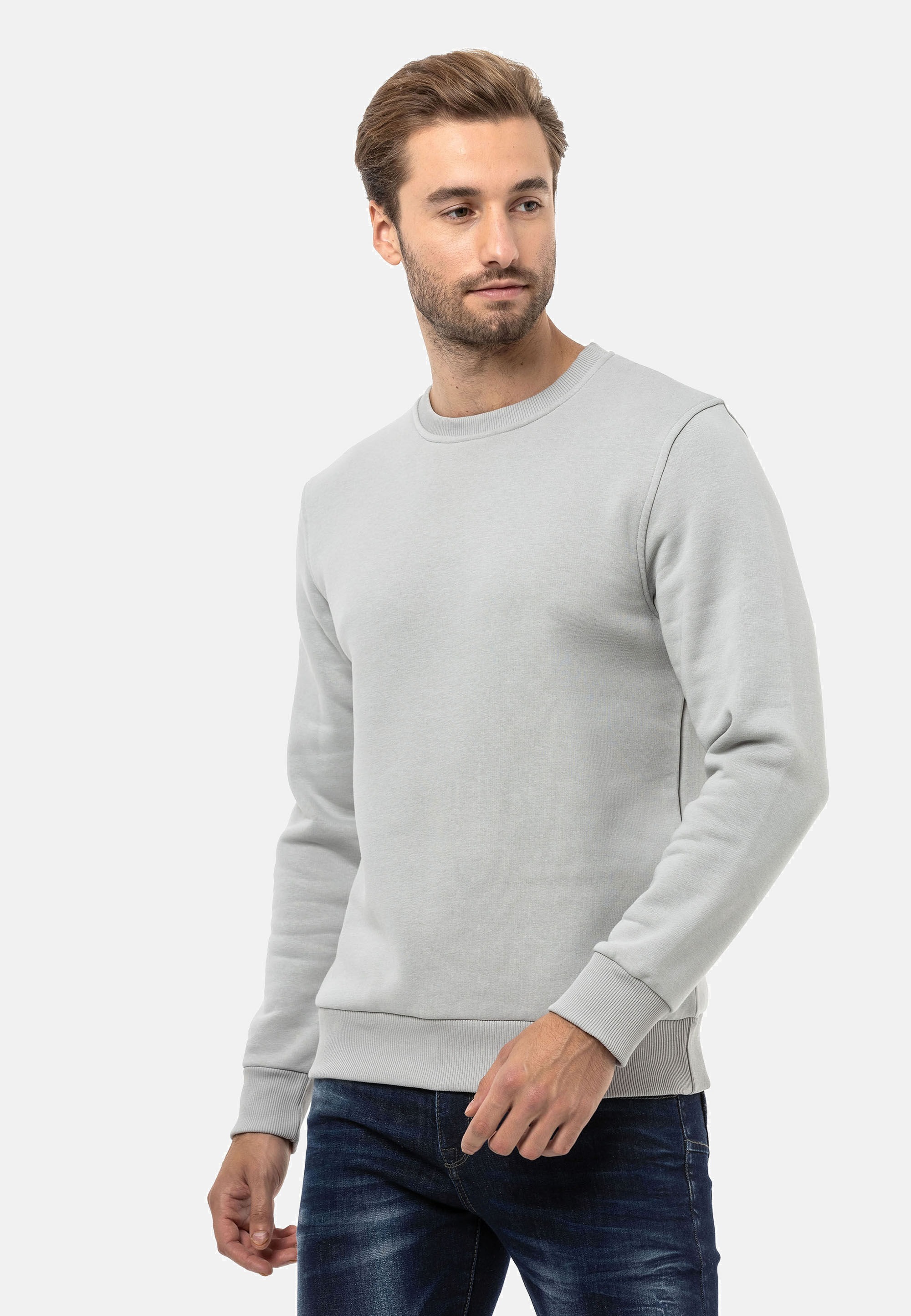 Cipo & Baxx Sweatshirt »CL558«, mit Rundhalsausschnitt
