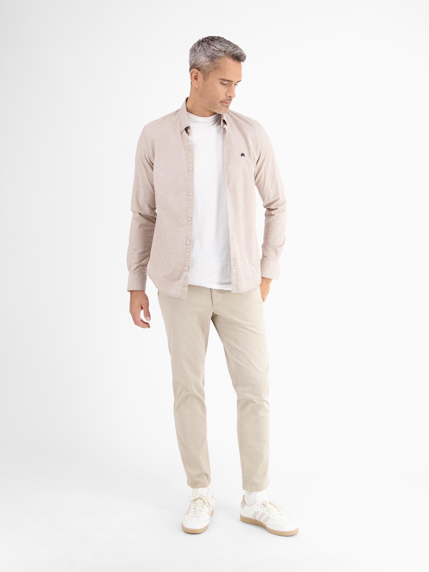 LERROS 5-Pocket-Hose »Basic Chino in Strukturqualität, SLIM FIT«  Chino im 5-Pocket-Style mit Stretchanteil / Allrounder für jeden Tag