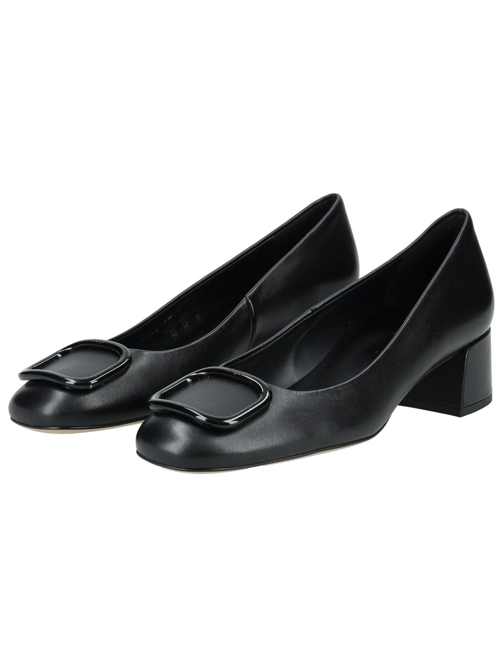 Pumps HÖGL "Högl Pumps Glattleder", Damen, Gr. 38, schwarz, Glattleder, Schuhe Pumps 3