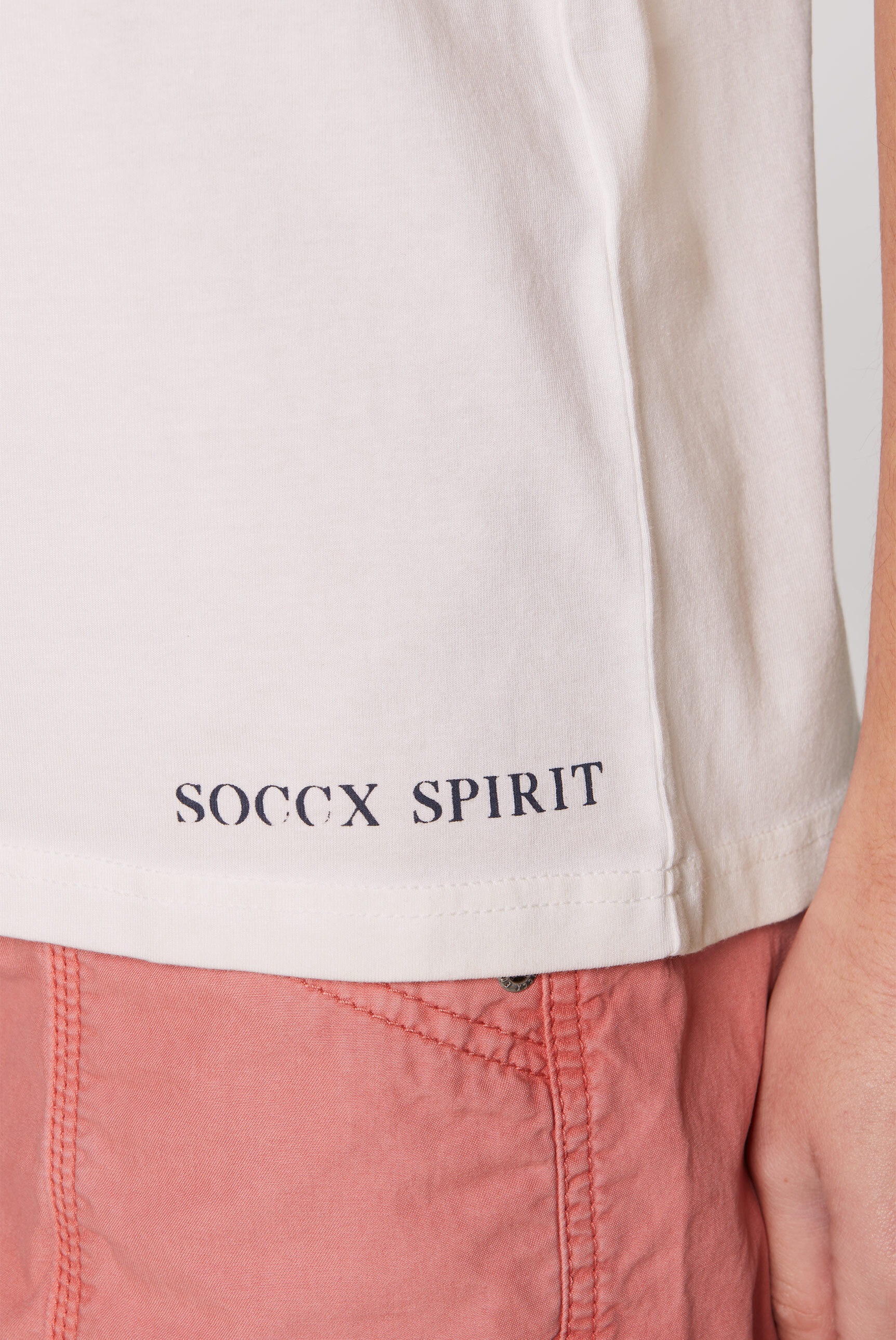 SOCCX Tanktop, mit Baumwolle