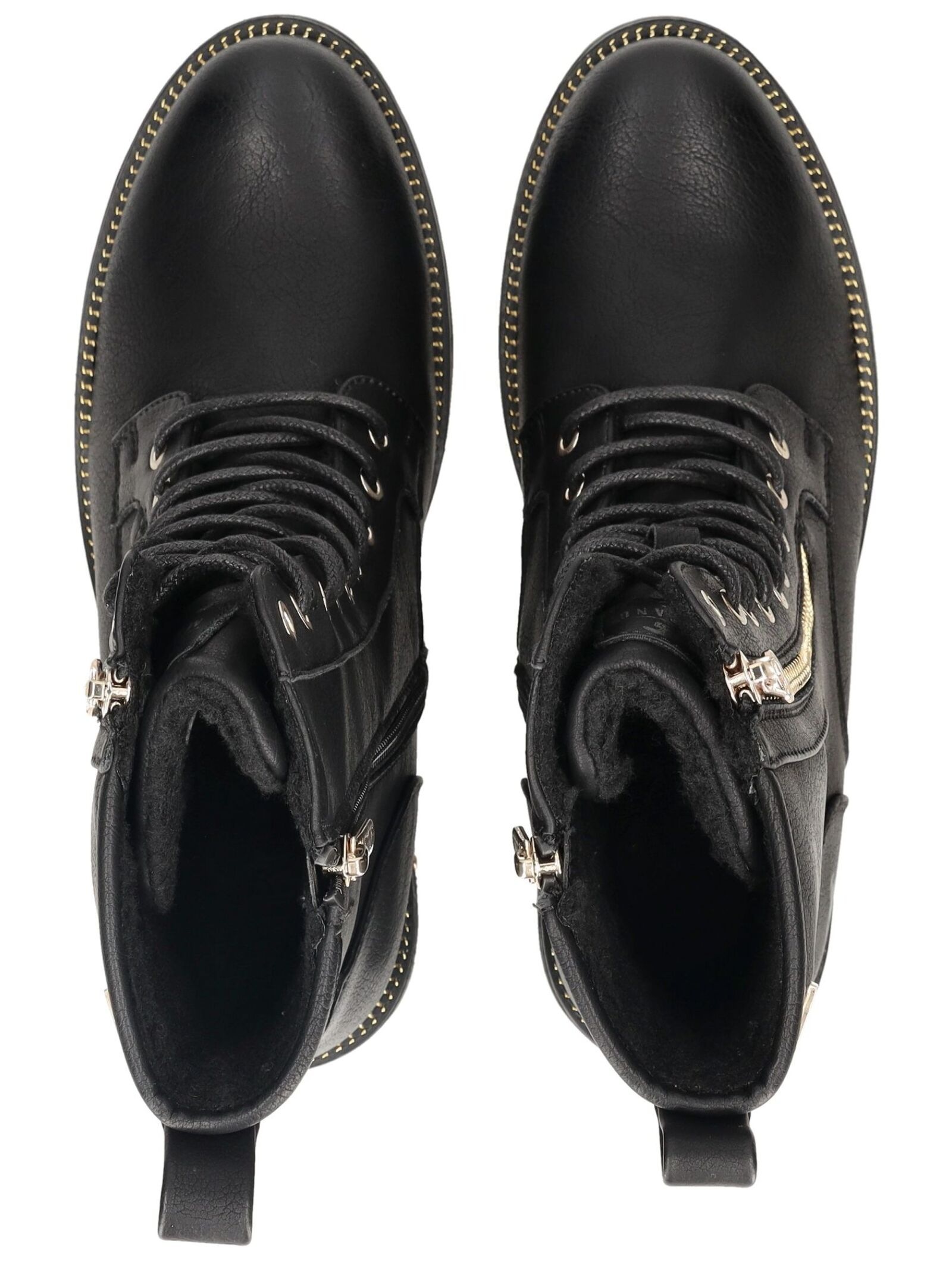 Mustang Shoes Schnürstiefelette »Mustang Shoes Stiefelette Lederimitat«