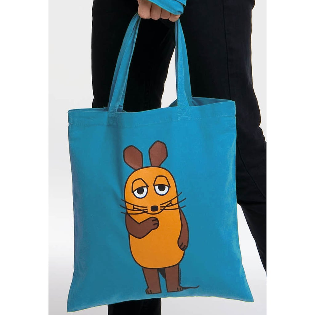 LOGOSHIRT Schultertasche »Die Sendung mit der Maus - Maus«, mit Sendung mit der Maus-Logo