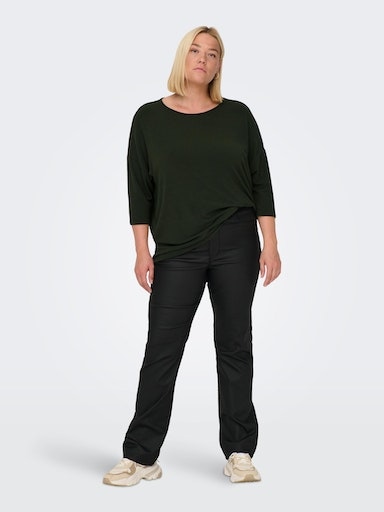 ONLY CARMAKOMA 3/4-Arm-Shirt »CARLAMOUR 3/4 TOP JRS NOOS«