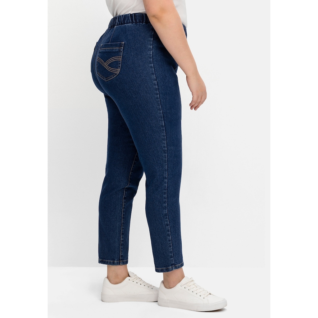 Sheego Schlupfjeans »Große Größen«