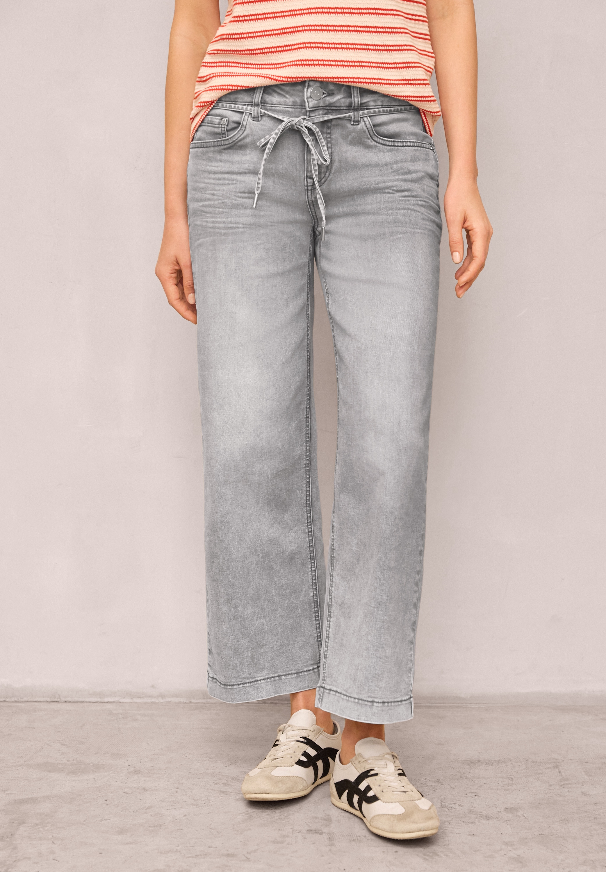 STREET ONE STUDIO Loose-fit-Jeans Middle Waist
