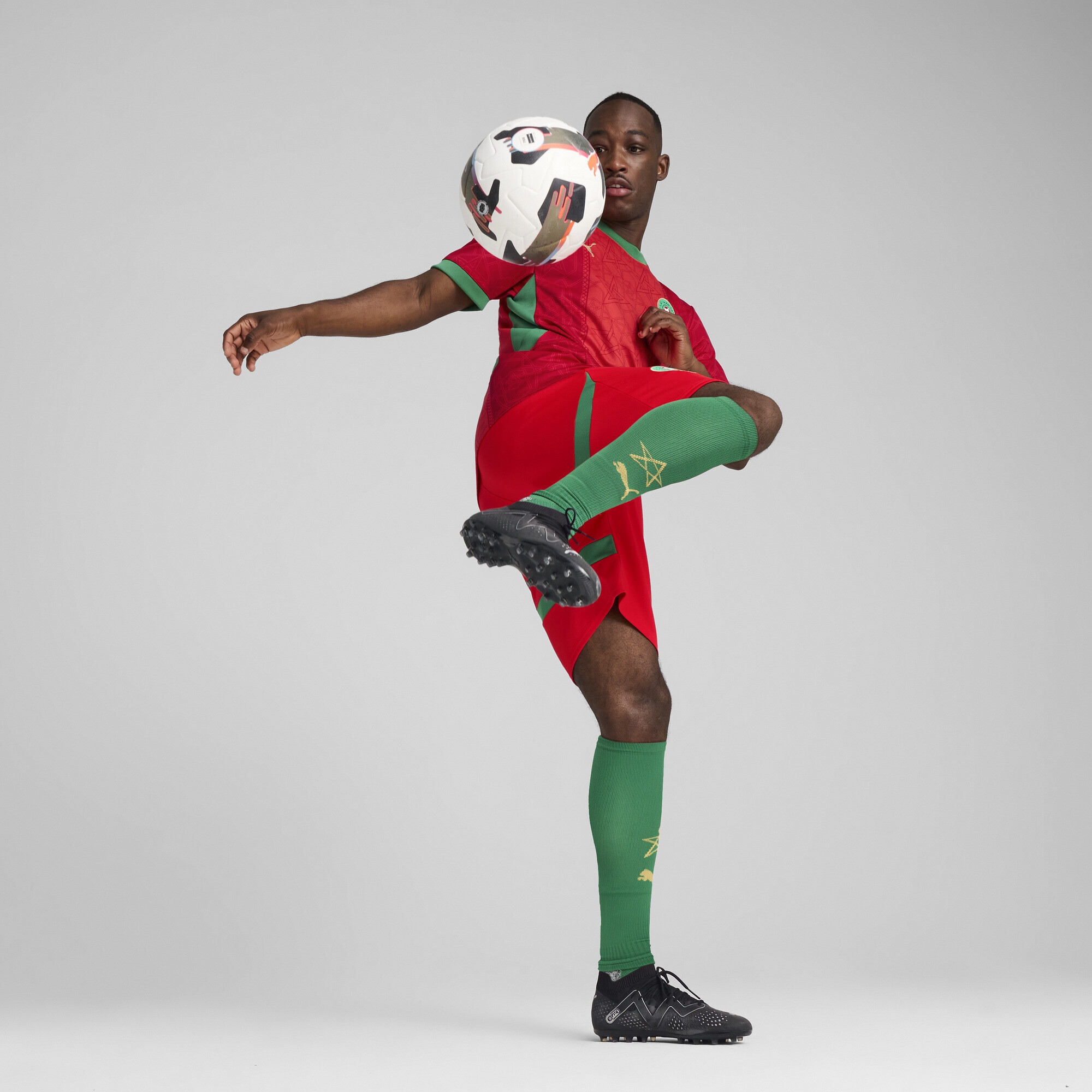 PUMA Sporthose »Marokko 2025 Shorts Herren«