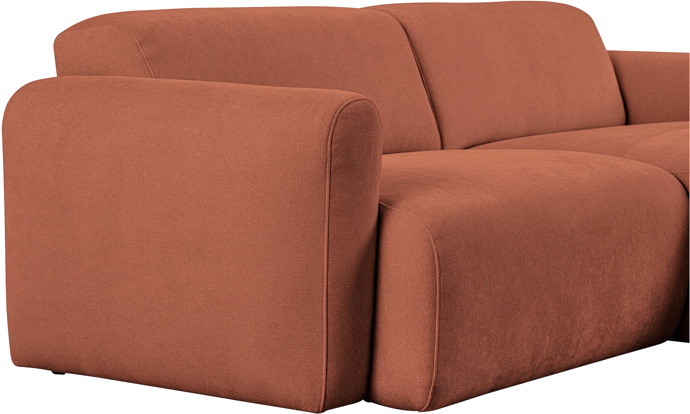 andas Ecksofa »Myrland«, Breite 232 cm, Chenille, Easy Clean Stoff, mit Kaltschaum