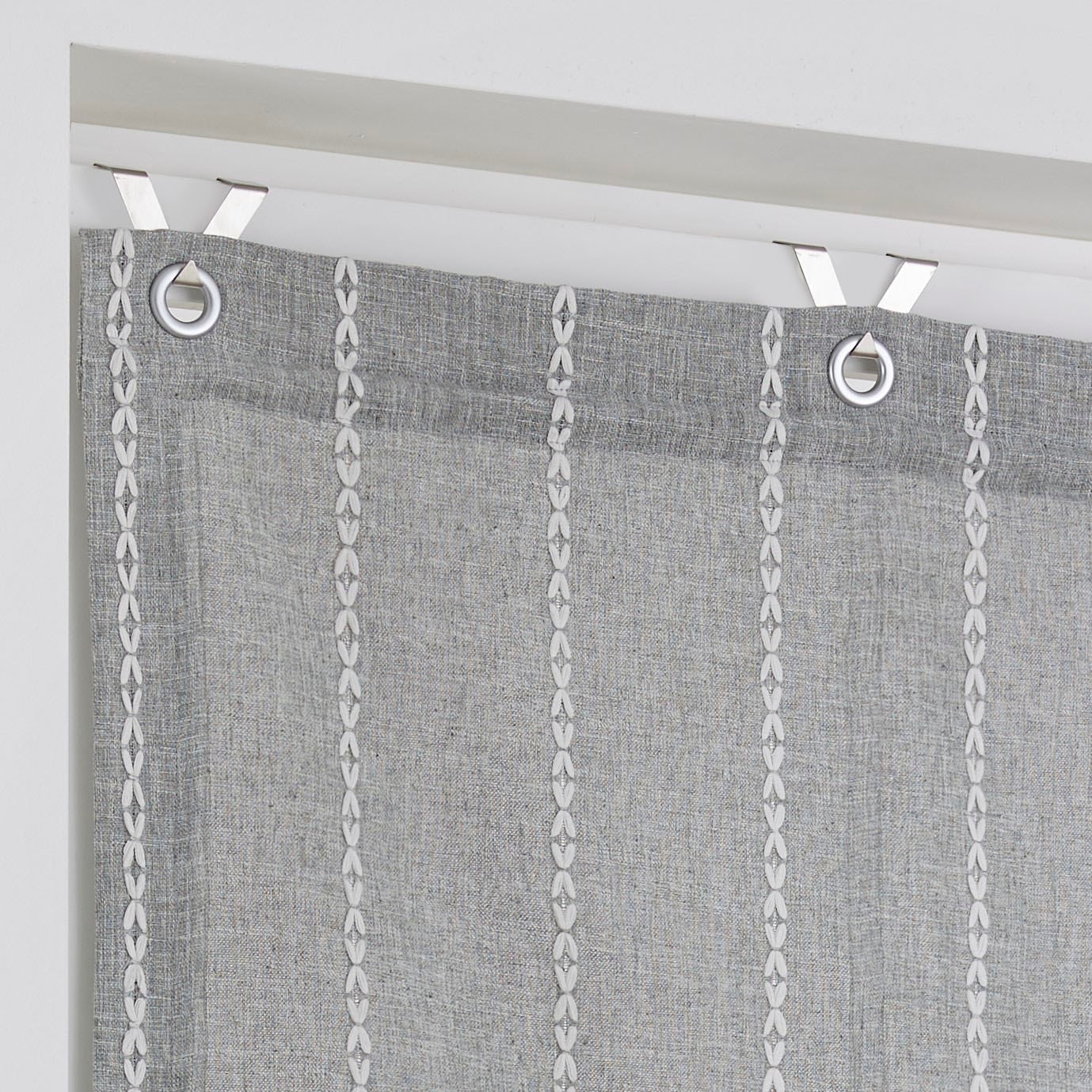 Kutti Raffrollo "Raya" mit Hakenaufhängung ohne Bohren freihängend mit Edel günstig online kaufen