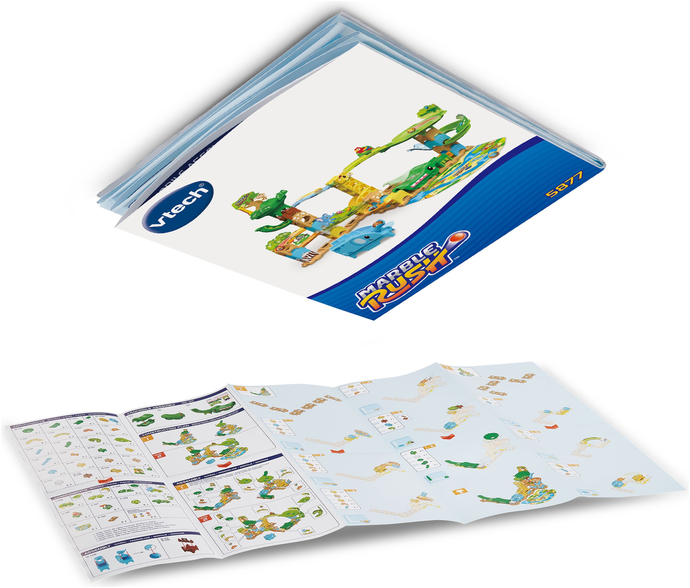 Vtech® Kugelbahn »Marble Rush - Tierisches Action Set J100«