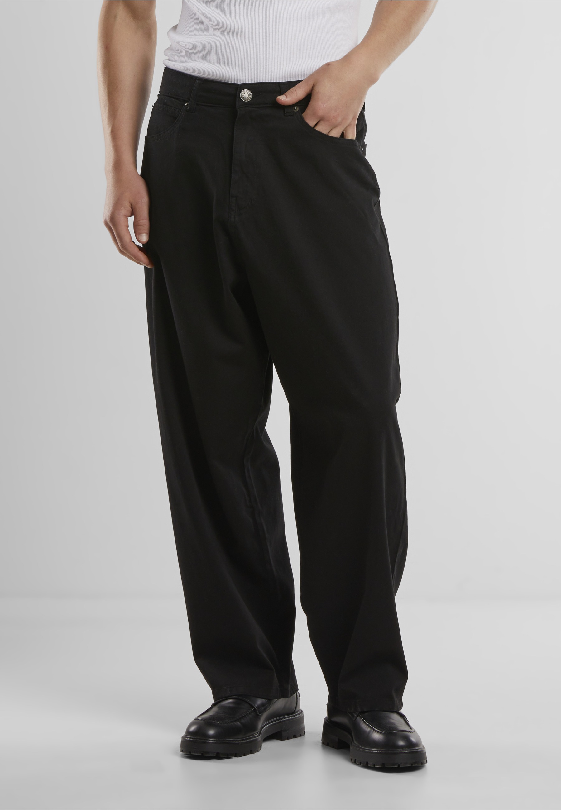 URBAN CLASSICS Stoffhose »Urban Classics Tapered Twill Baggy Pants«