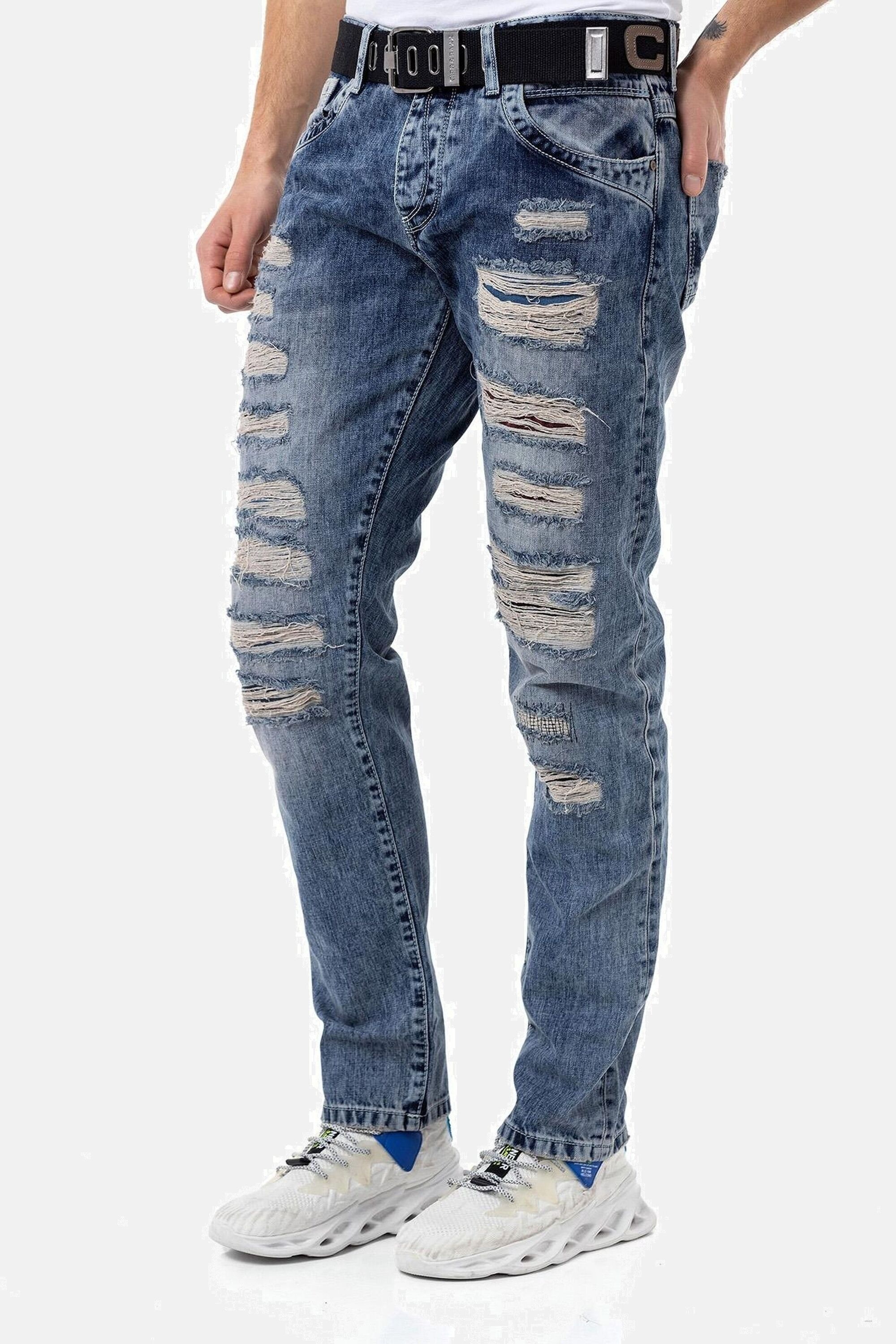 Cipo & Baxx 5-Pocket-Jeans »Jeans«, in Loose-Fit, CD-131