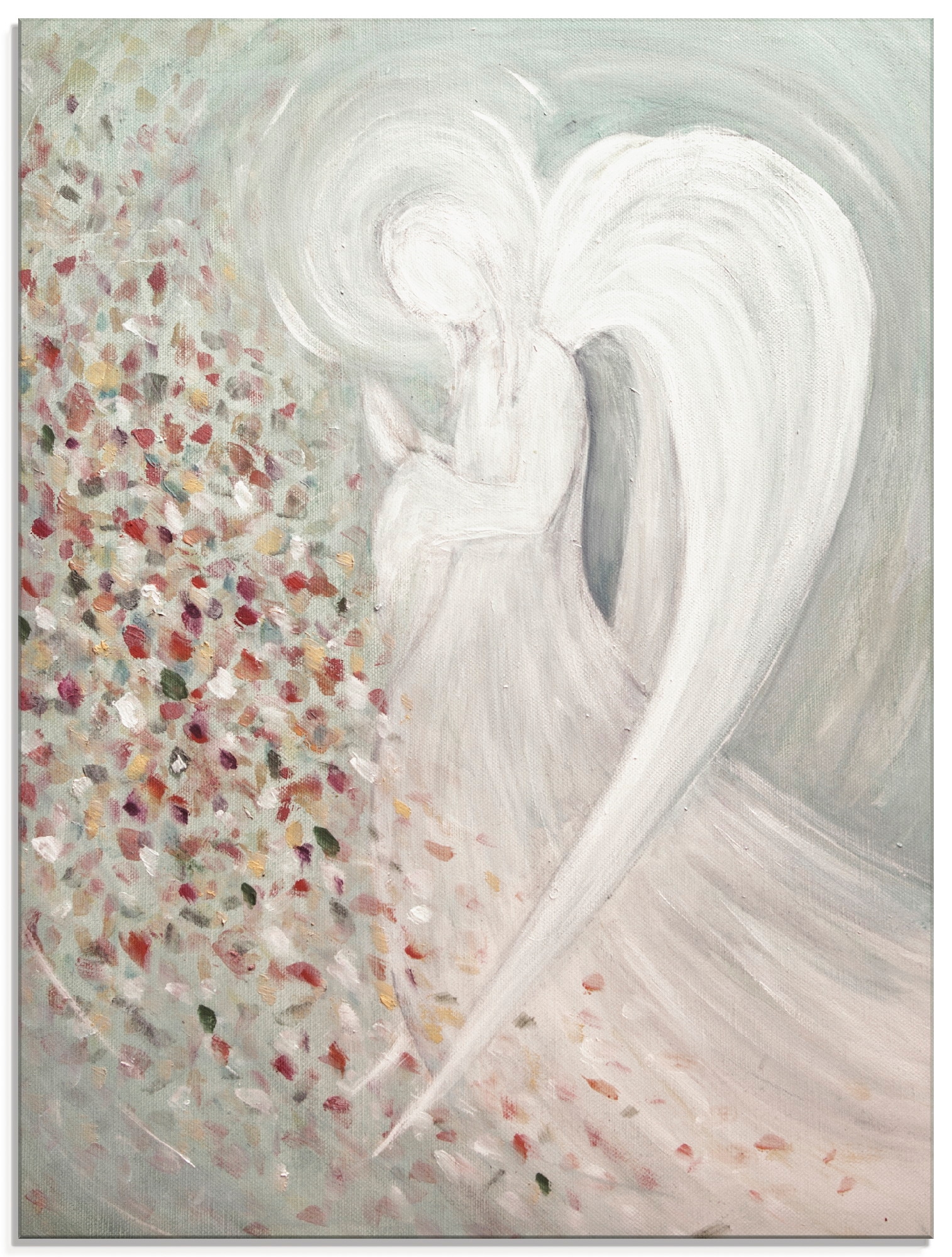 Artland Glasbild "Engelbild I" Religion 1 Stk. tlg. in verschiedenen Größen günstig online kaufen