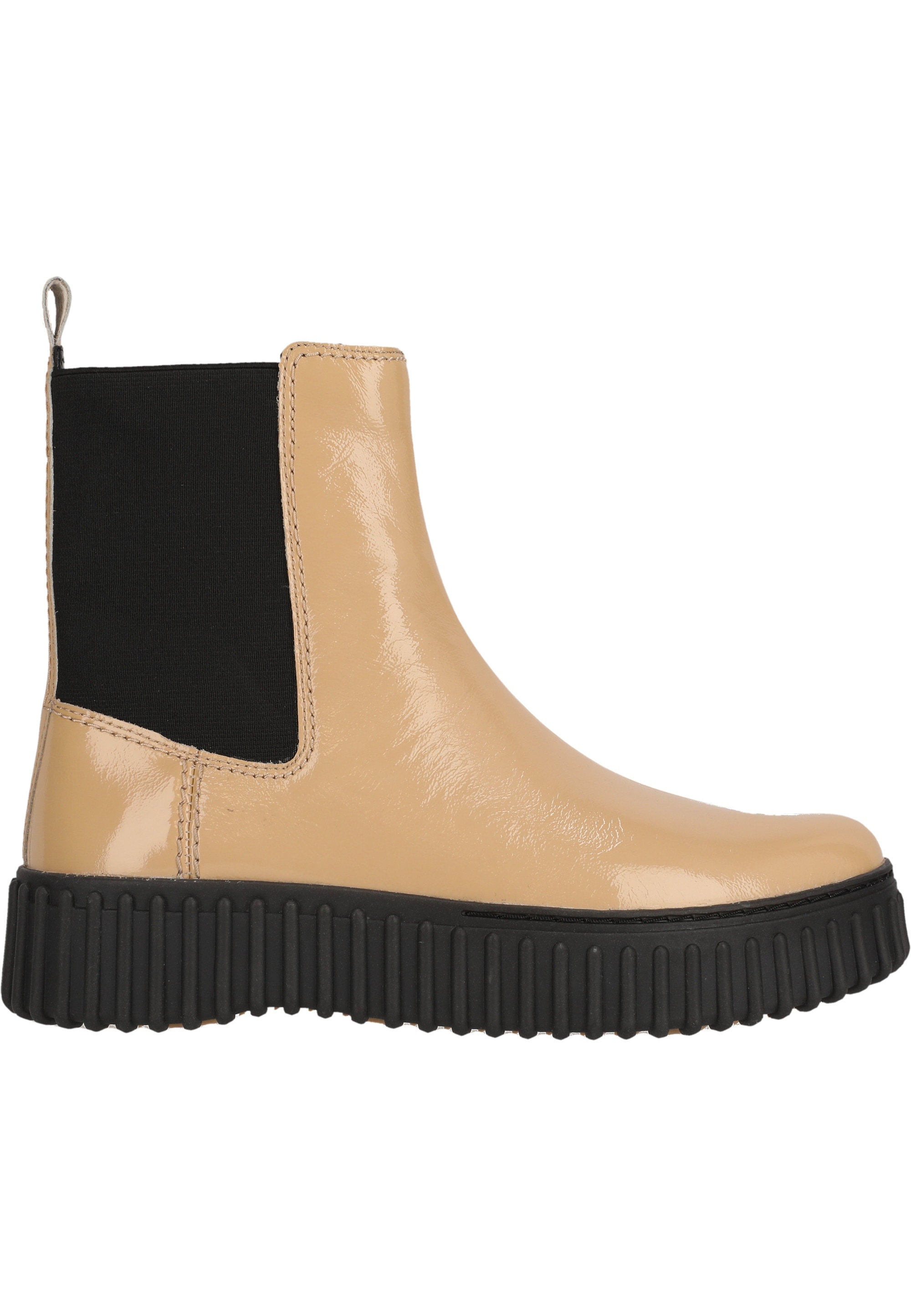 Clarks Stiefelette »Torhill Maple«, mit elastischen Einsätzen an den Seiten