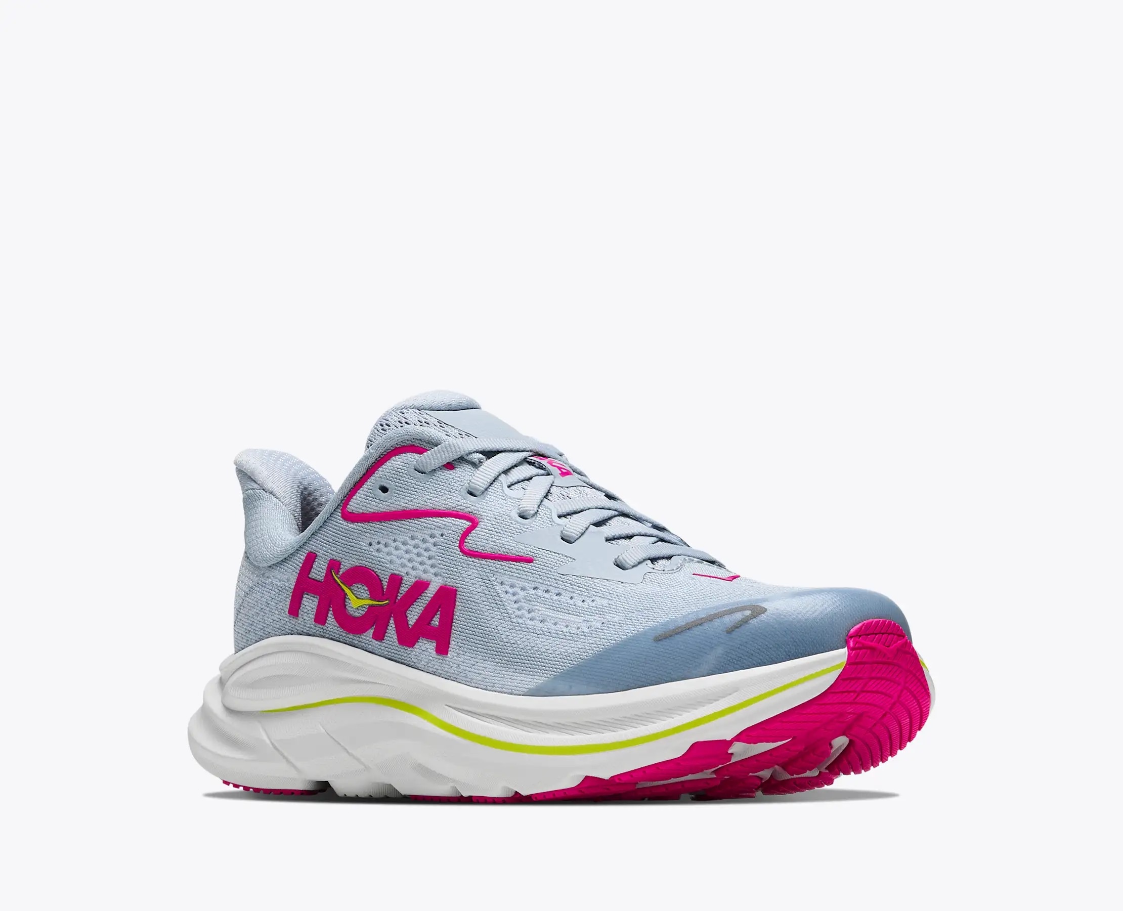 Hoka One One "Clifton 10 Big Kids" mit EVA-Dämpfungstechnologie, atmungsaktives Obermaterial