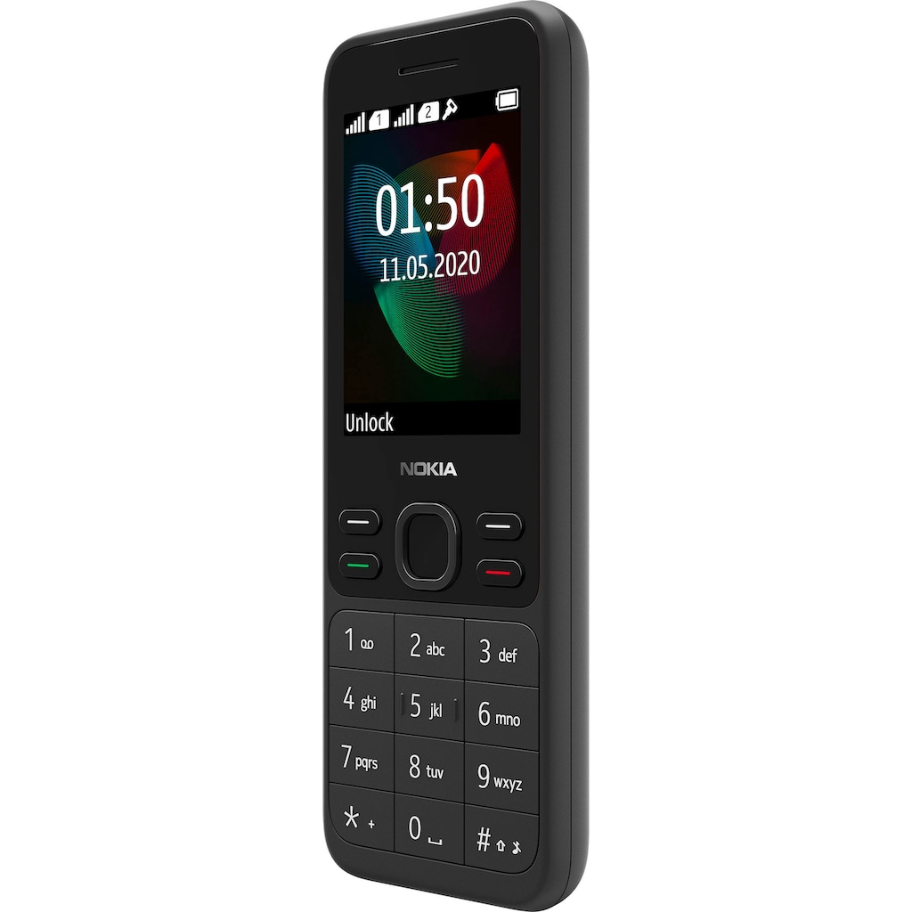 Nokia Handy »150 (2020) Dual SIM«, black, 6,1 cm/2,4 Zoll