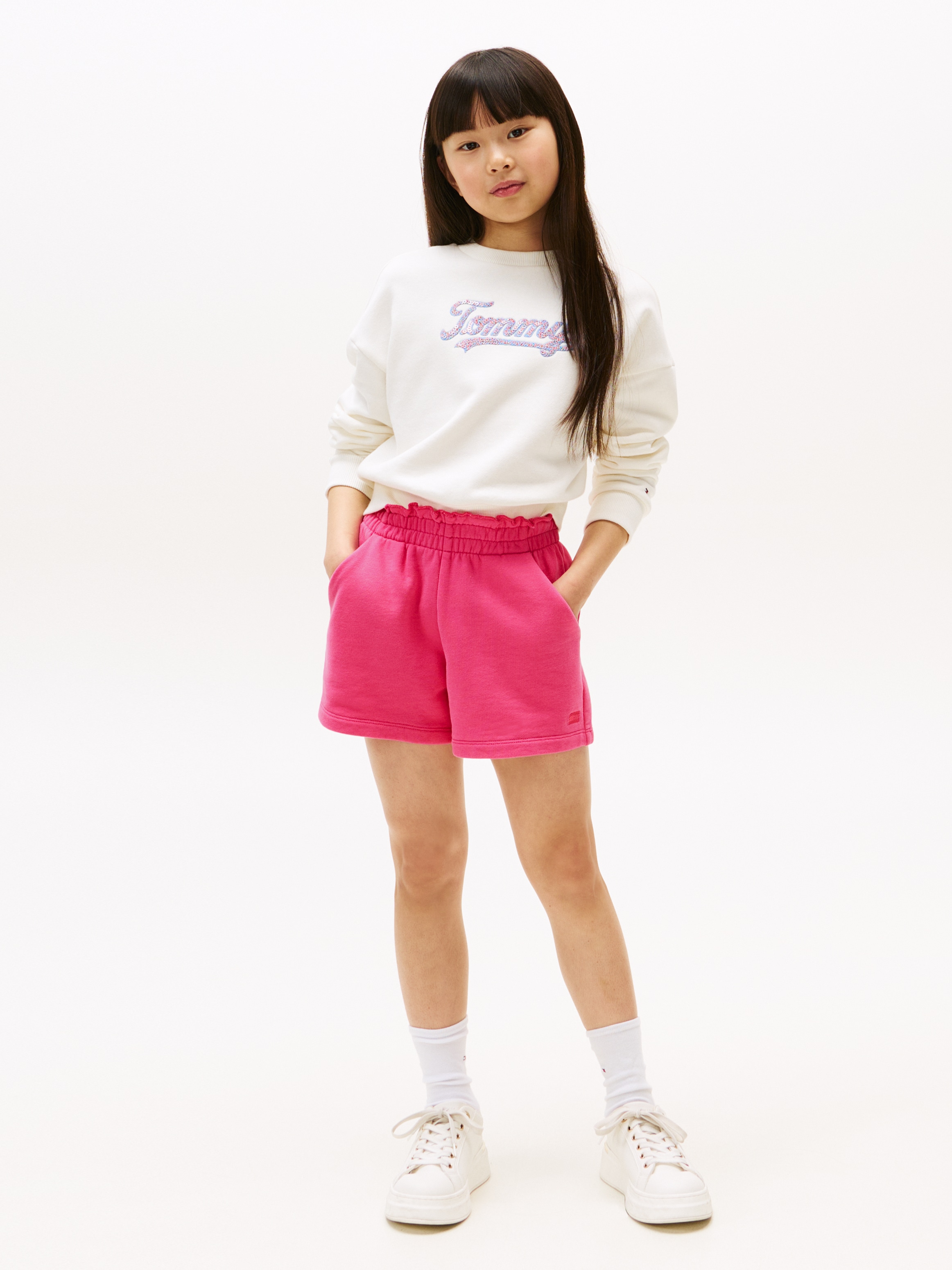 Tommy Hilfiger Sweatshorts »TOMMY TONAL FLAG SWEATSHORT«, für Kinder bis 16 Jahre