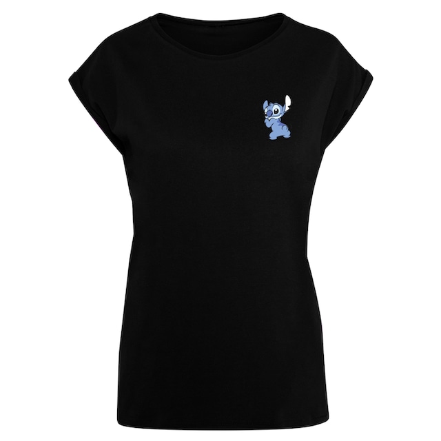 F4NT4STIC T-Shirt »PLUS SIZE Disney Lilo And Stitch Stitch Backside Breast  Print«, Print für kaufen | BAUR