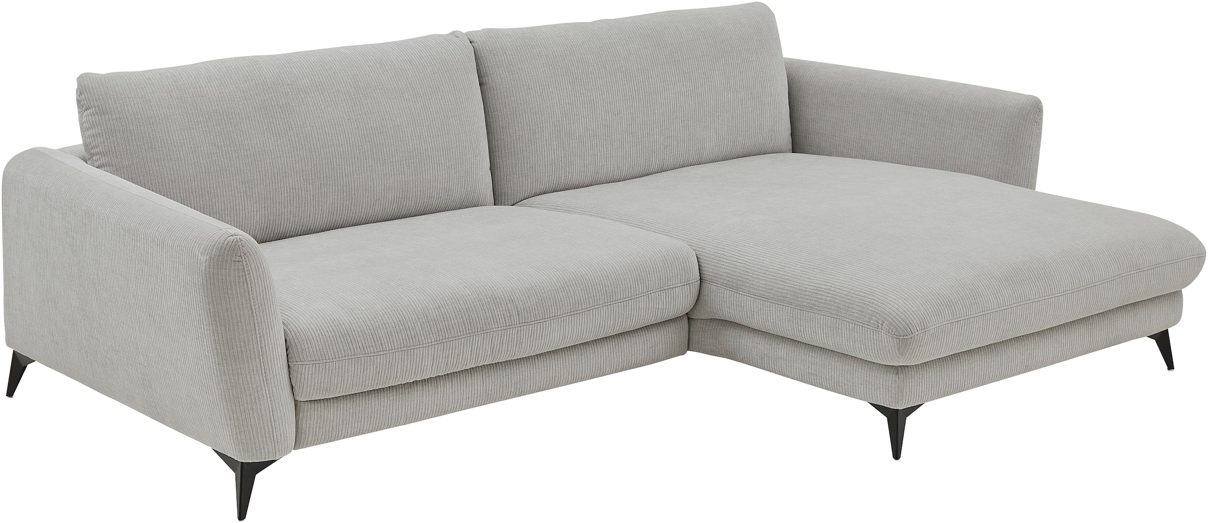Die PlanBar Ecksofa »MP-IN23149 L-Form«, Kaltschaumpolsterung mit SoftSitz, Lose Rückenkissen