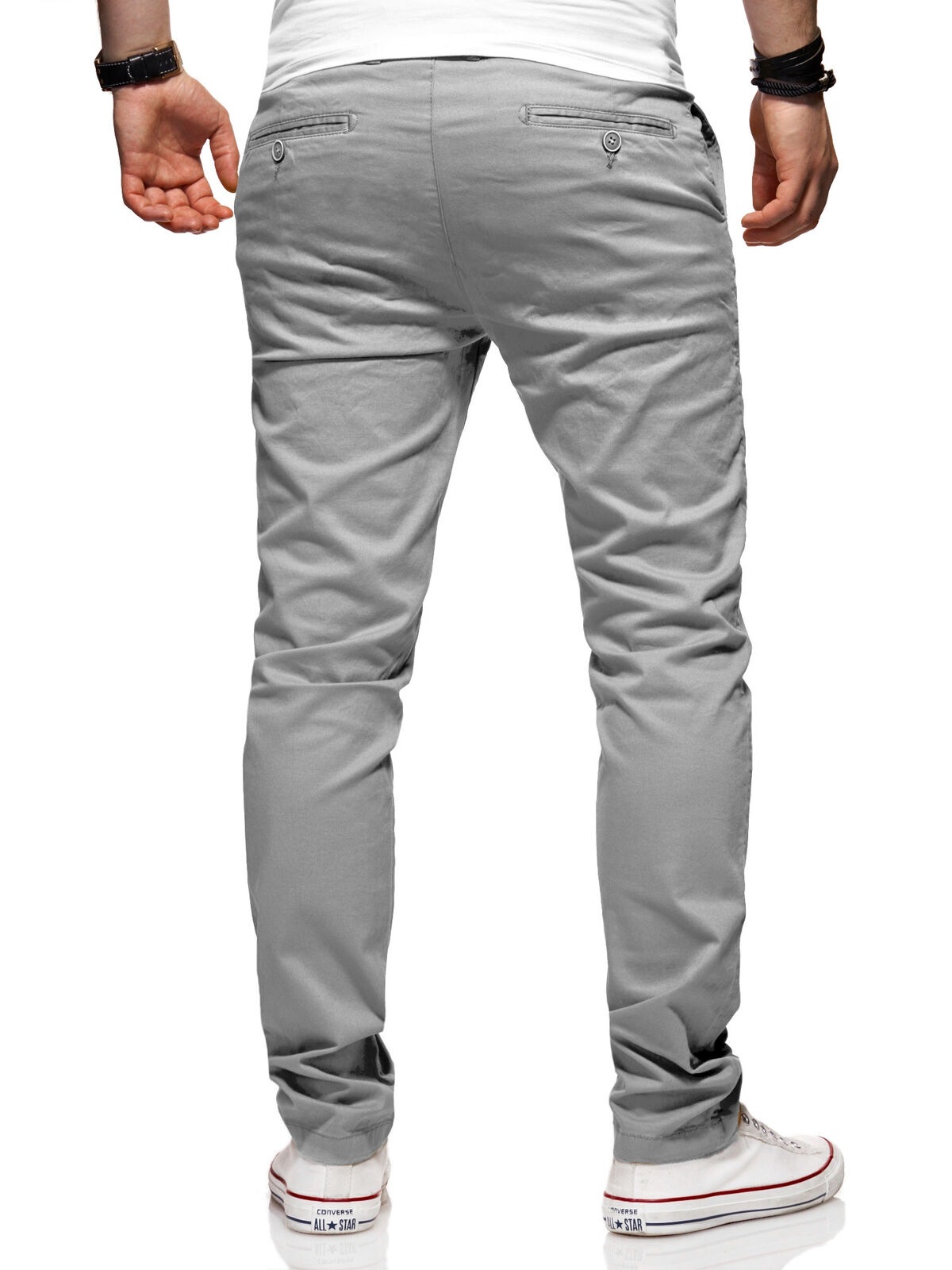 behype Chinohose »Heritage«, im Slim -Fit-Schnitt