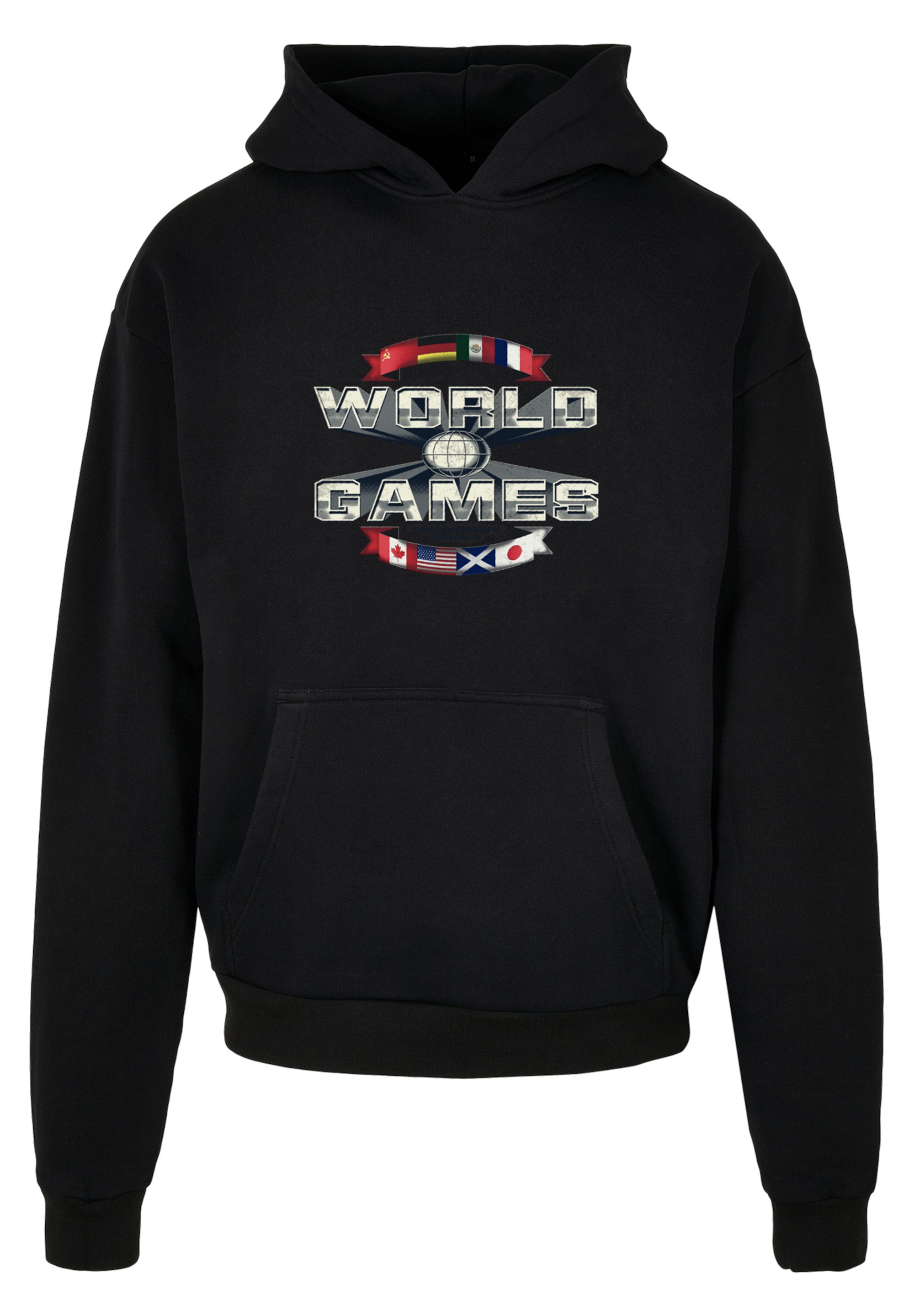 F4NT4STIC Kapuzenpullover "World Games C64 Retro SportComputerspiel Gaming" günstig online kaufen