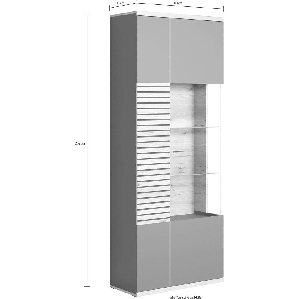 INOSIGN Stauraumvitrine »Norris«