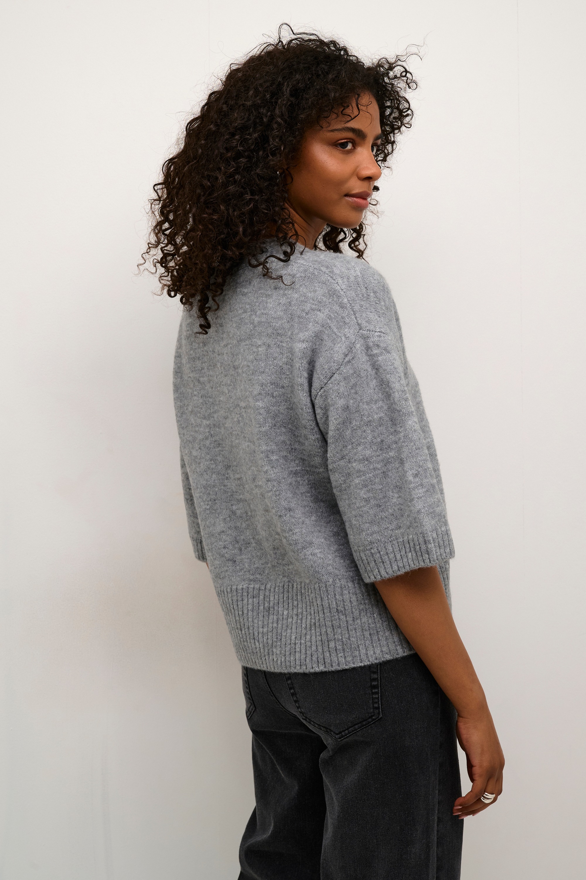 KAFFE Strickjacke »Damen Strickjacke KArosie«