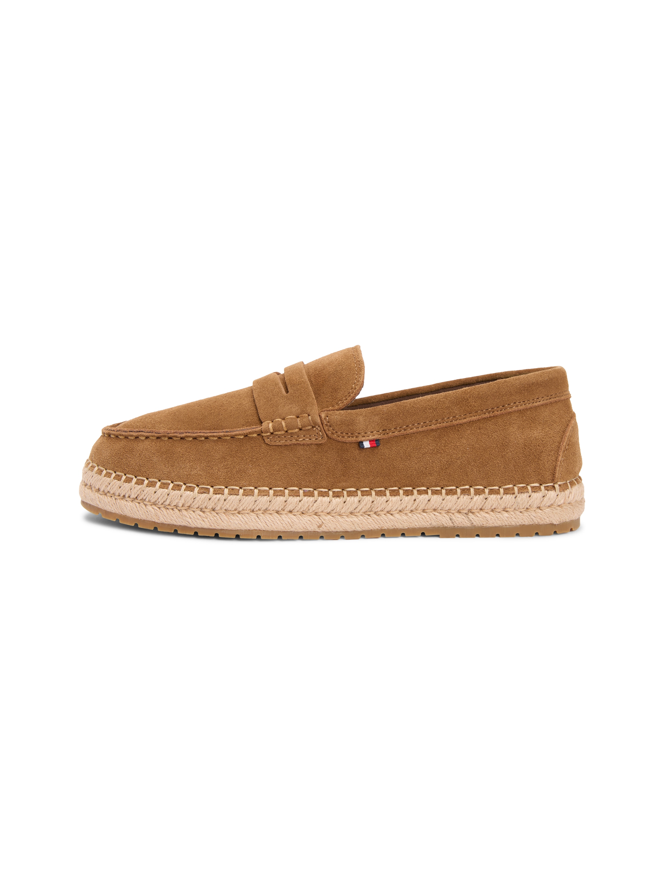 Tommy Hilfiger Espadrille »FLEXIBLE HILFIGER SDE ESPADRILLE«  Sommerschuh, Slipper, Loafer mit angesagtem Zierriegel