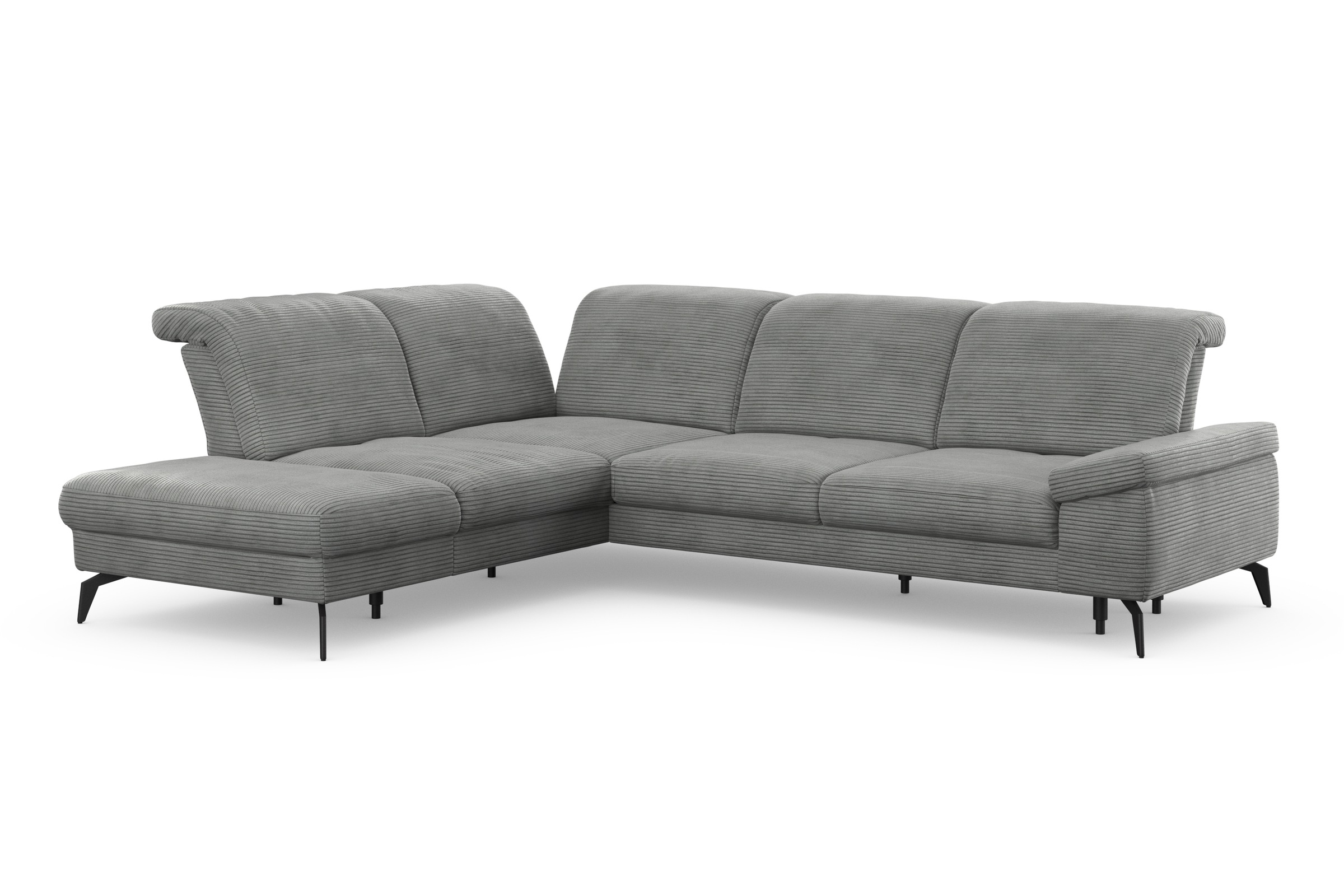 Thumbnail - sit&more Ecksofa "Cabana L-Form" Ottomane, wahlweise mit Sitztiefen-,Armlehnen- und Kopfteilfunktion