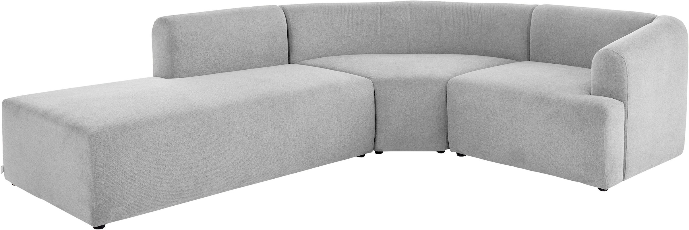 LeGer Home by Lena Gercke Ecksofa »LYZA L-Form links/rechts, Modularsofa, Maße B/T/H: 211/267/74 cm«, als Modul oder separat verwendbar, für individuelle Zusammenstellung