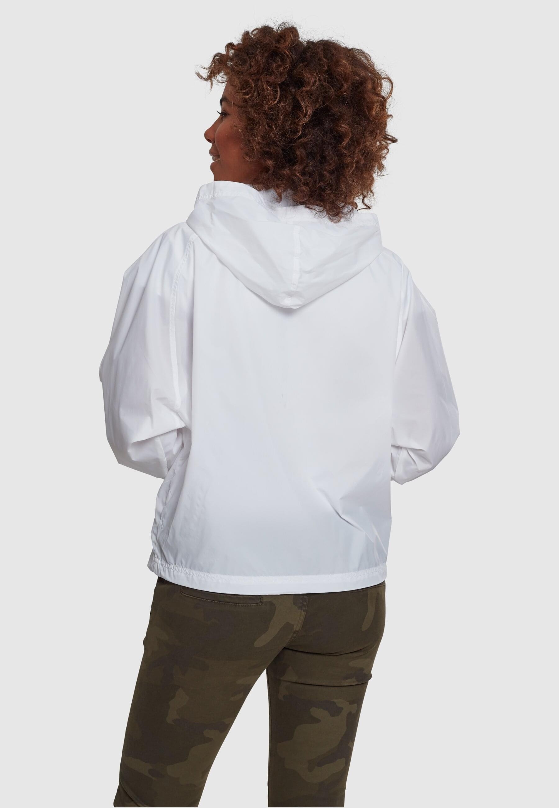 URBAN CLASSICS Anorak »Urban Classics Damen Ladies Oversize Windbreaker«, (1 St.), mit Kapuze