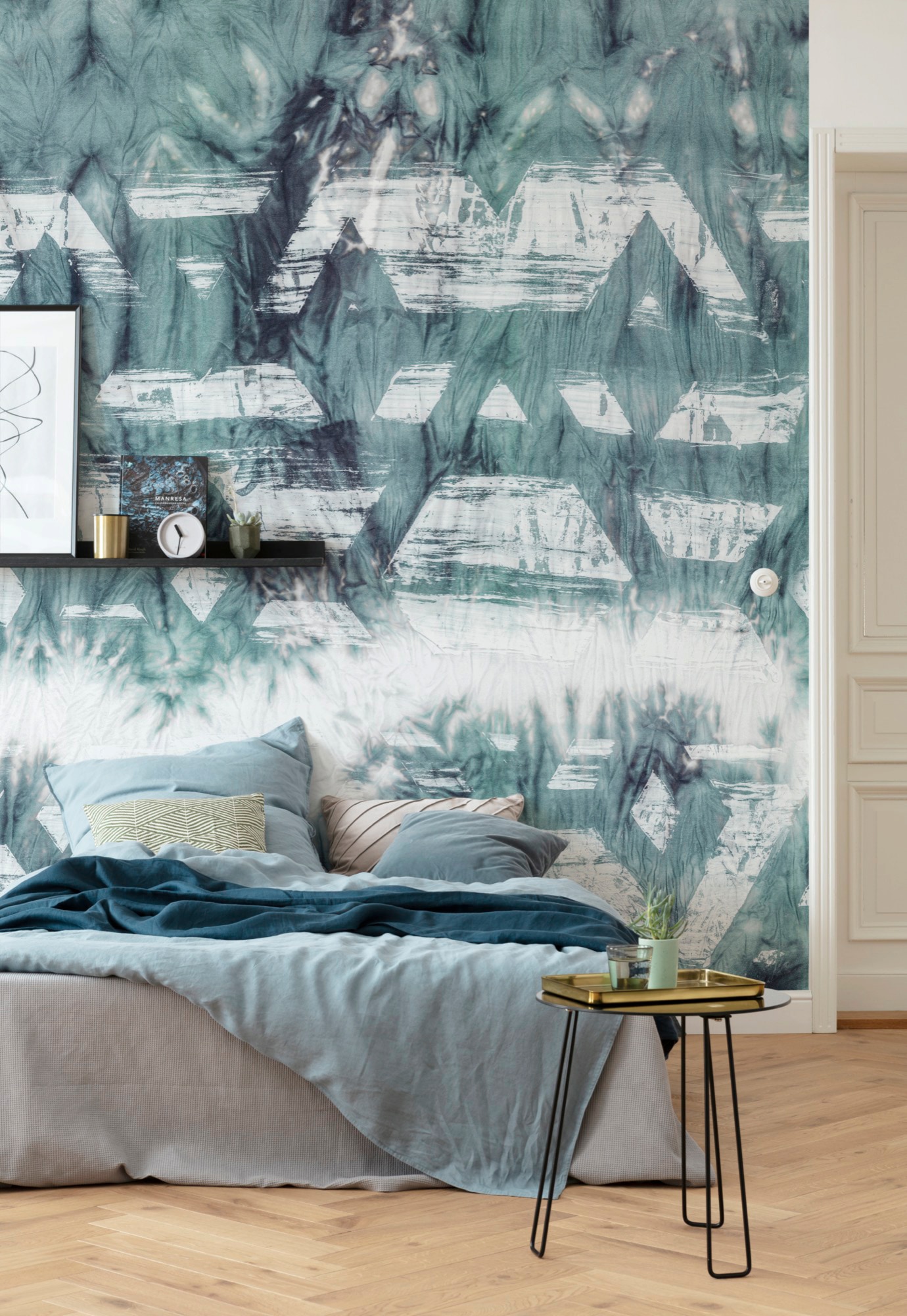 Komar Vliestapete »Digitaldruck Vlies -  Tribal Dye - Größe 350 x 280 cm« bedruckt glatt Wohnzimmer, Schlafzimmer