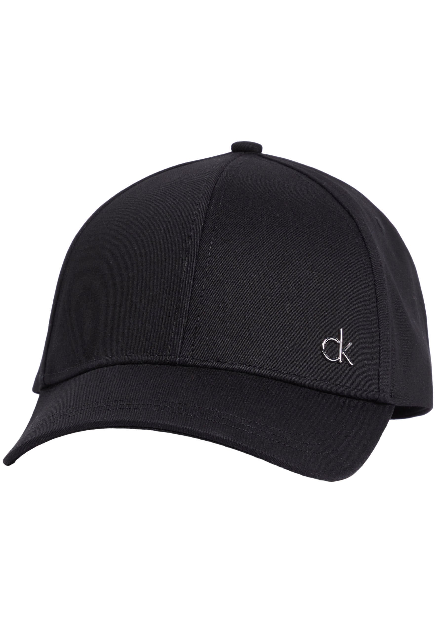 Calvin Klein Baseball Cap »CK METAL COTTON CAP«, Logoprägung am Klemmverschluss