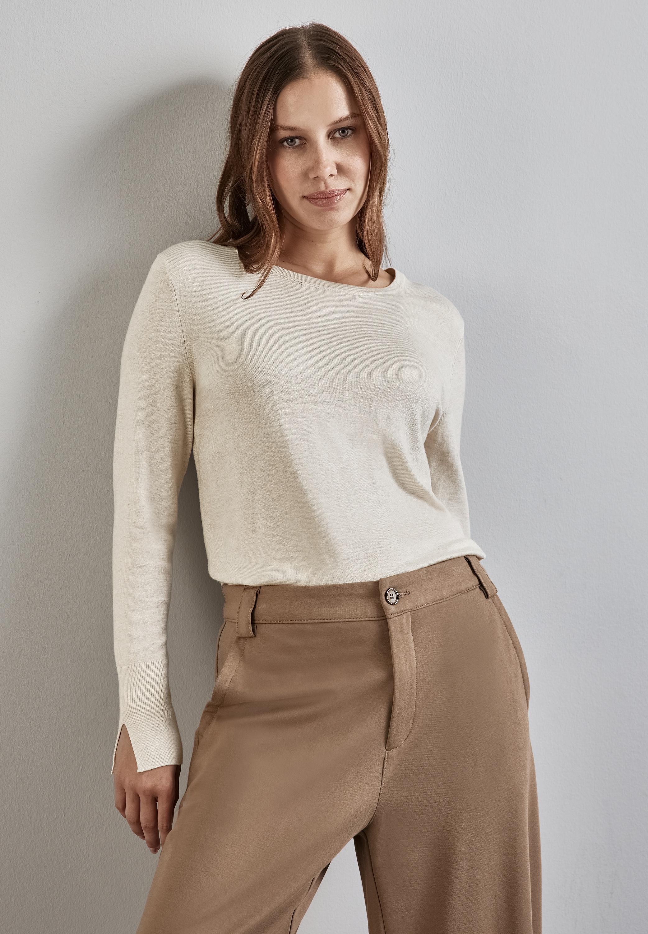 STREET ONE Strickpullover aus Feinstrick