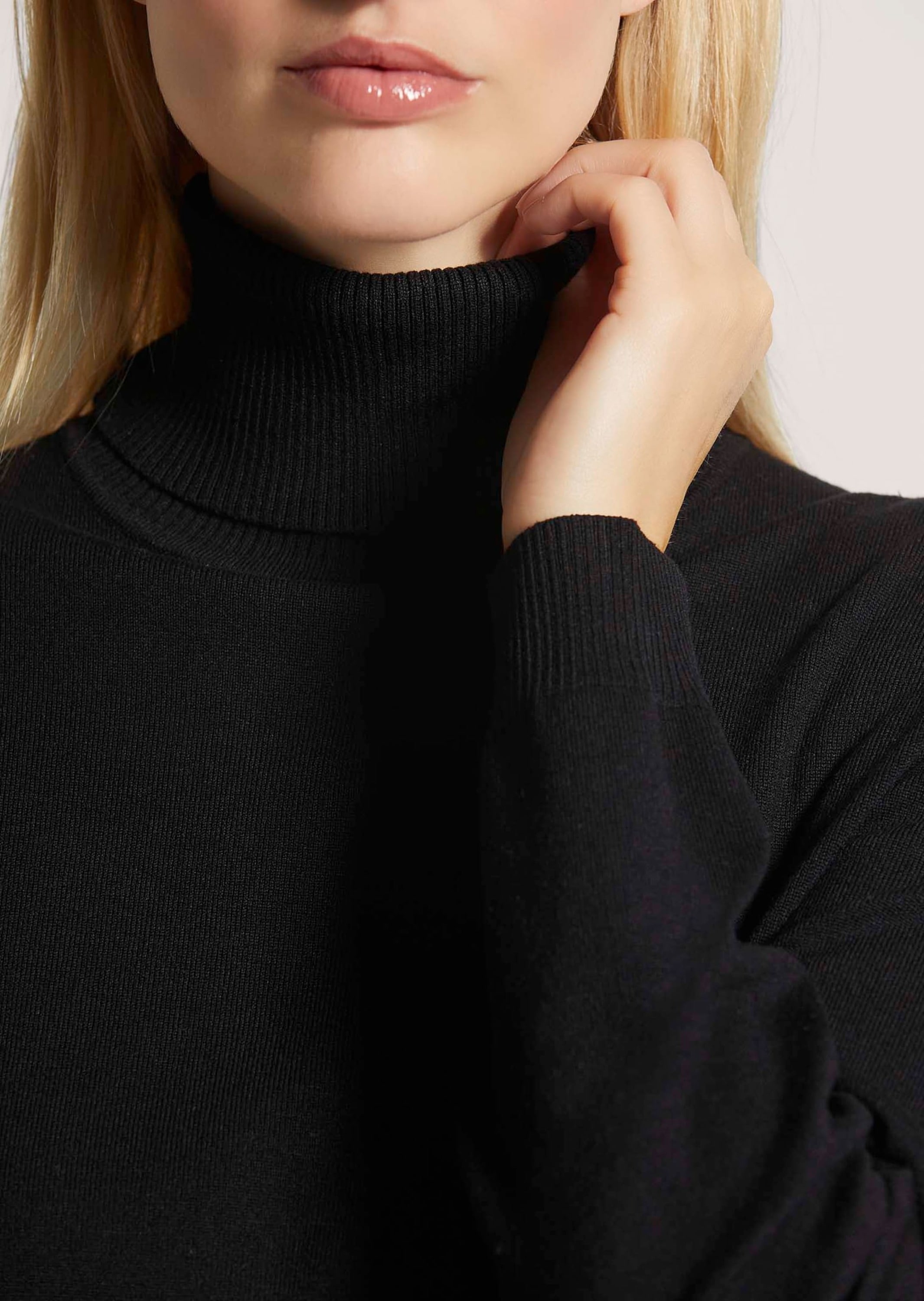 MADELEINE Longpullover »Pullover Figurnaher Feinstrickpullover«