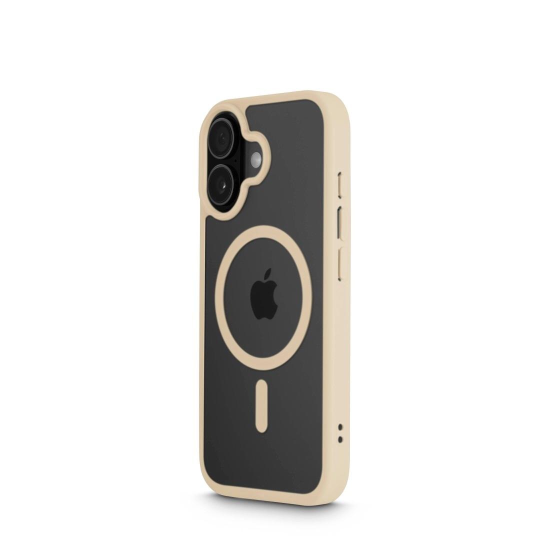 Hama Smartphone-Hülle »Handyhülle für Apple iPhone 17, magnetisch, Apple MagSafe, Qi2« Smartphones Wireless Charging, passgenaue Anti-Rutsch-Oberfläche, transparent