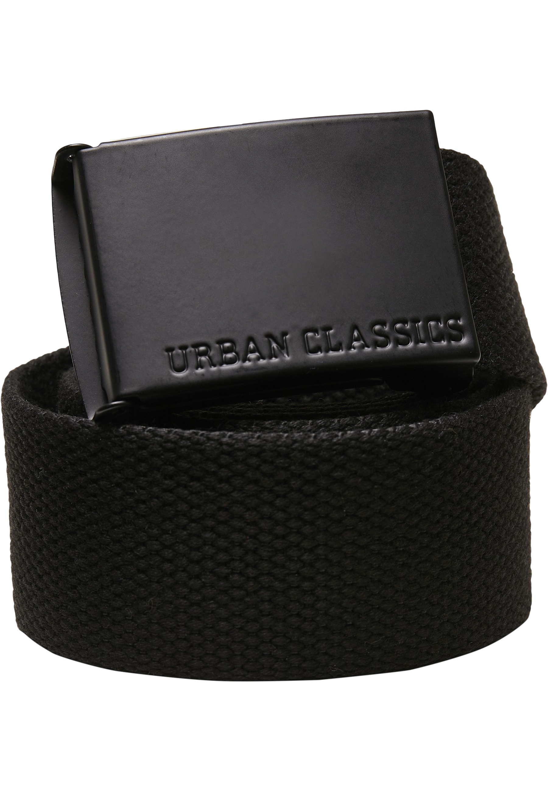 URBAN CLASSICS Hüftgürtel "Urban Classics Unisex Coloured Buckle Canvas Belt"