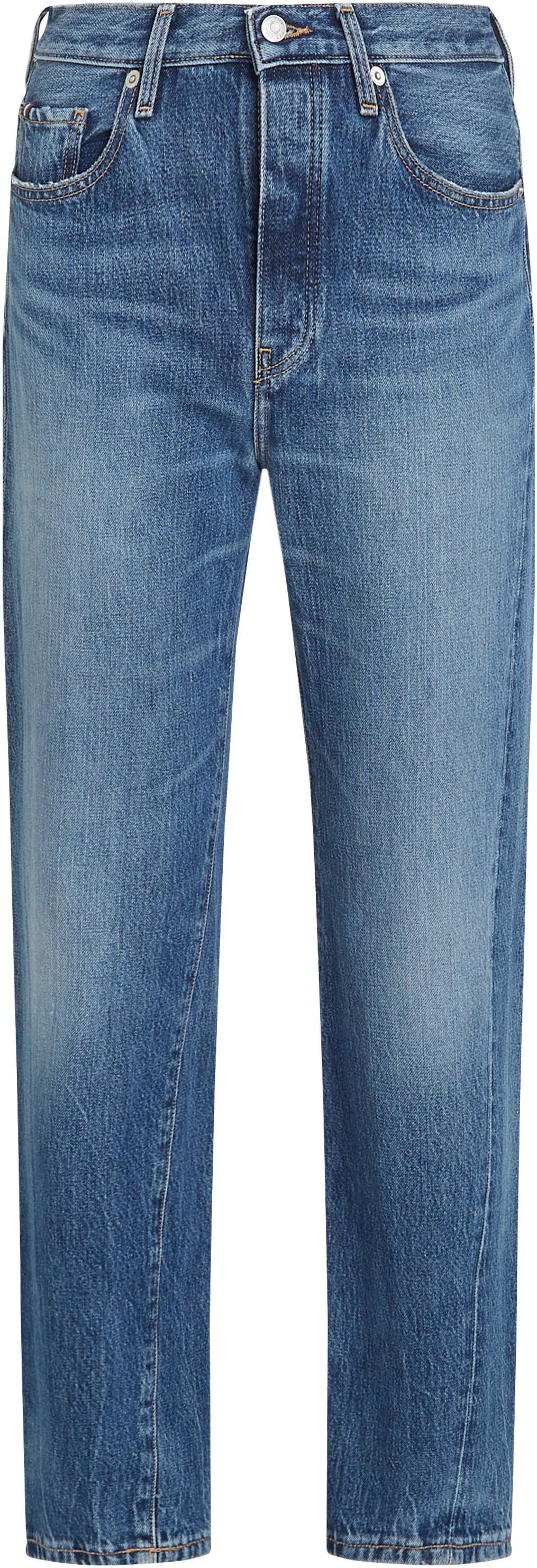 Tommy Hilfiger Straight-Jeans »CLASSIC STRAIGHT HW A TWIST BETH«, mit Tommy Hilfiger Logo-Badge