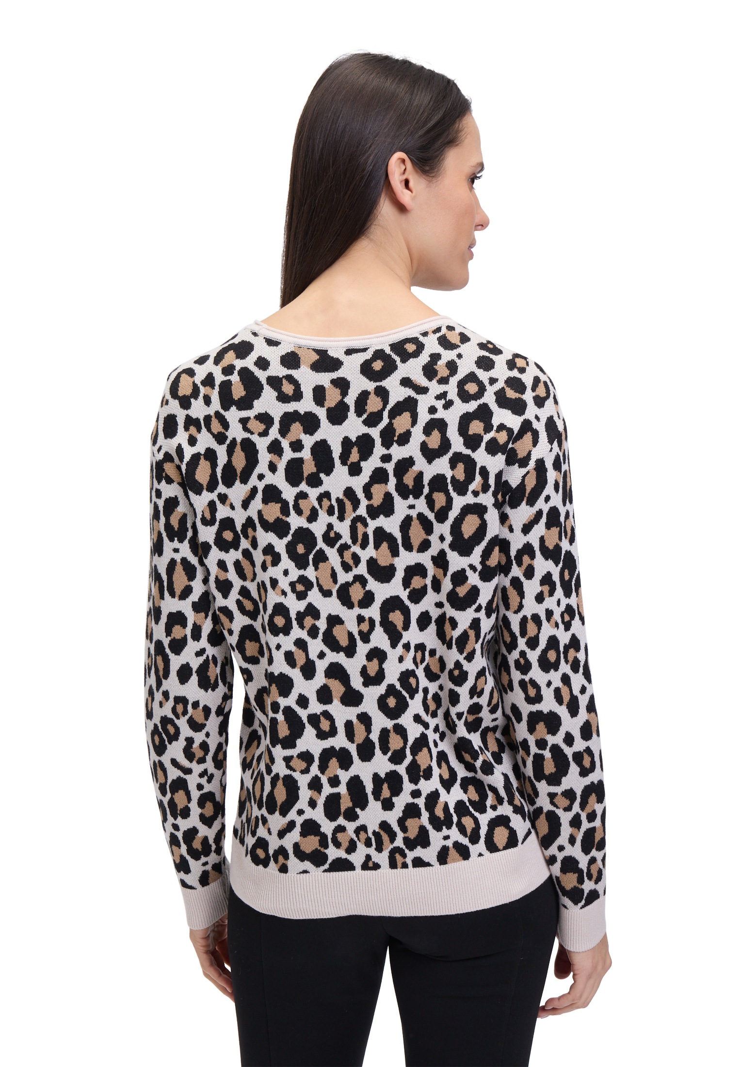 Betty Barclay Strickpullover »Betty Barclay Feinstrickpullover mit Jacquard«, (1 tlg.), Jacquard