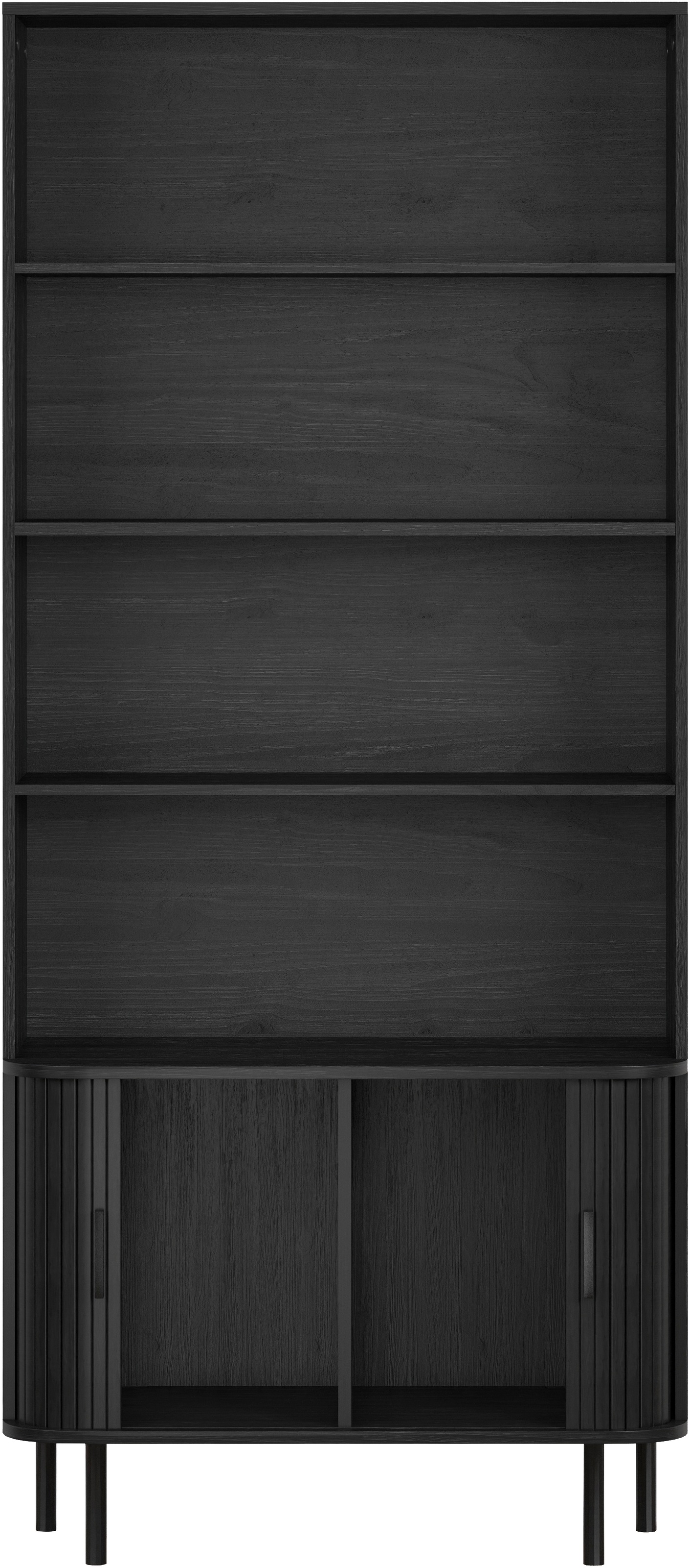 INOSIGN Bücherregal »Ronda«, (1 St.), Standregal mit Schiebetüren - Maße (B/T/H) 80/40/172 cm