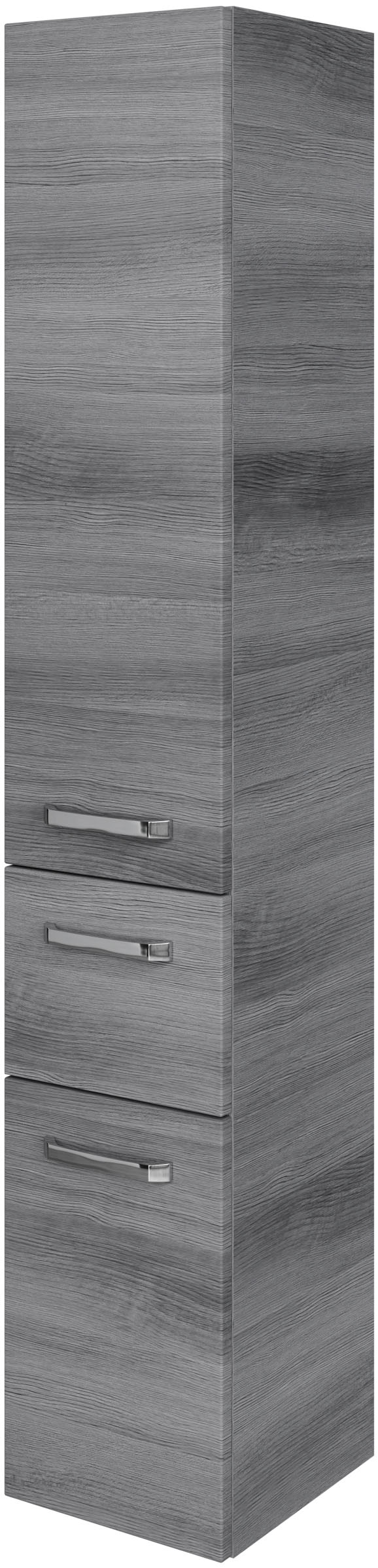 Saphir Hochschrank "Serie 4010 Badschrank 30 cm breit, mit 2 Türen und 1 Schublade", 3 Glas-Einlegeböden, Badezimmer-Hoc