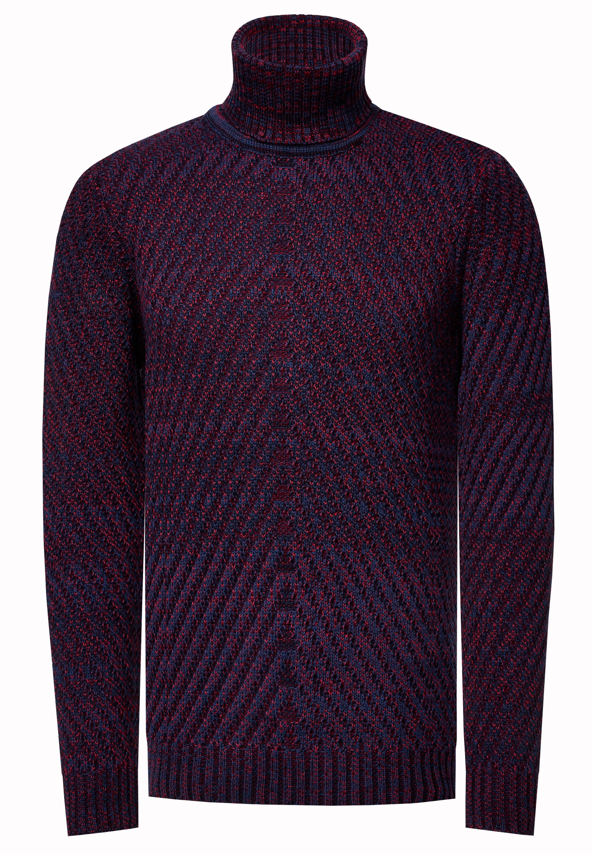 Rusty Neal Strickpullover, im angesagten Kontrast-Design