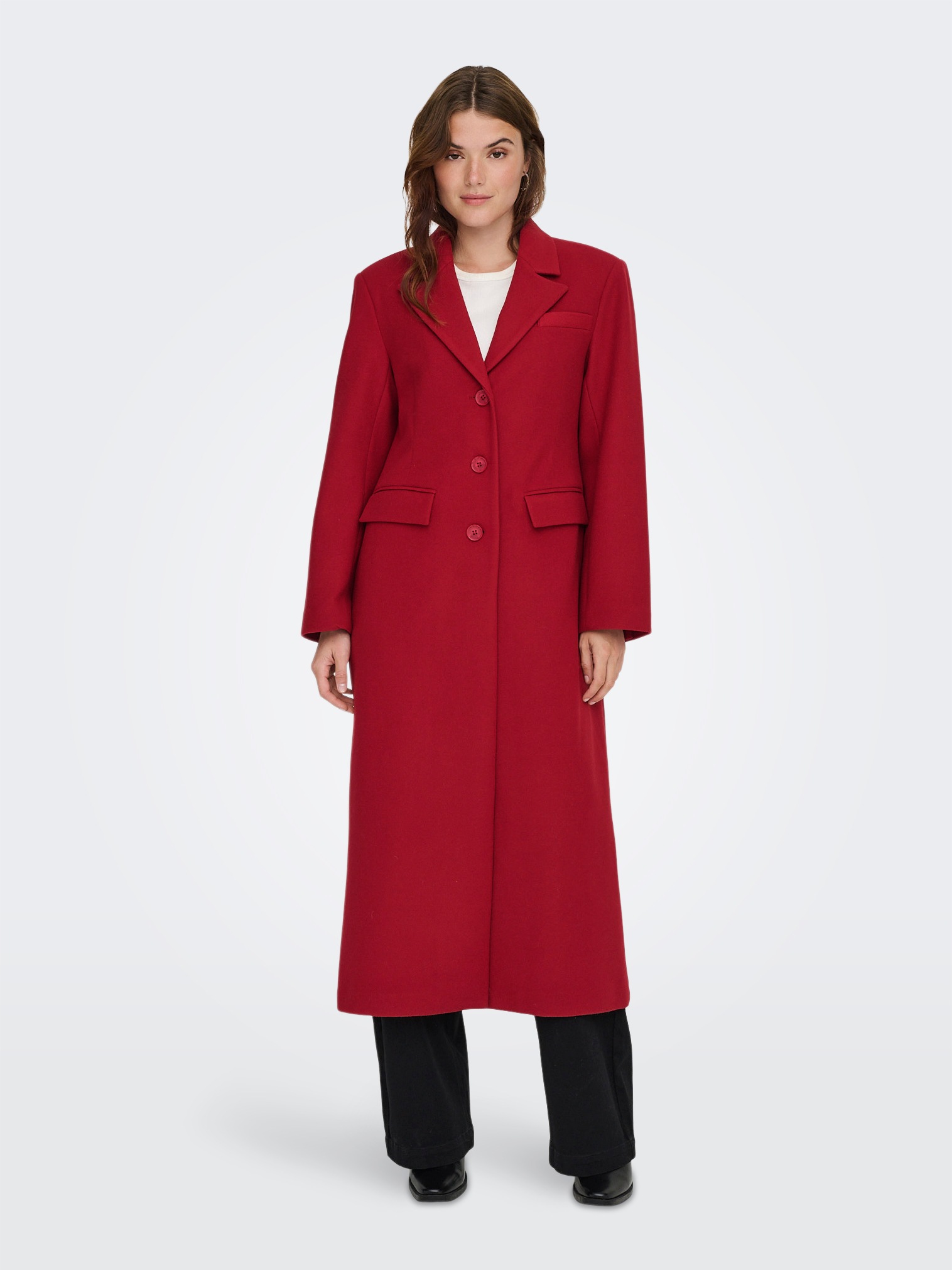Thumbnail - ONLY Langmantel "ONLNANCY LIFE LONG FITTED COAT CC OTW"