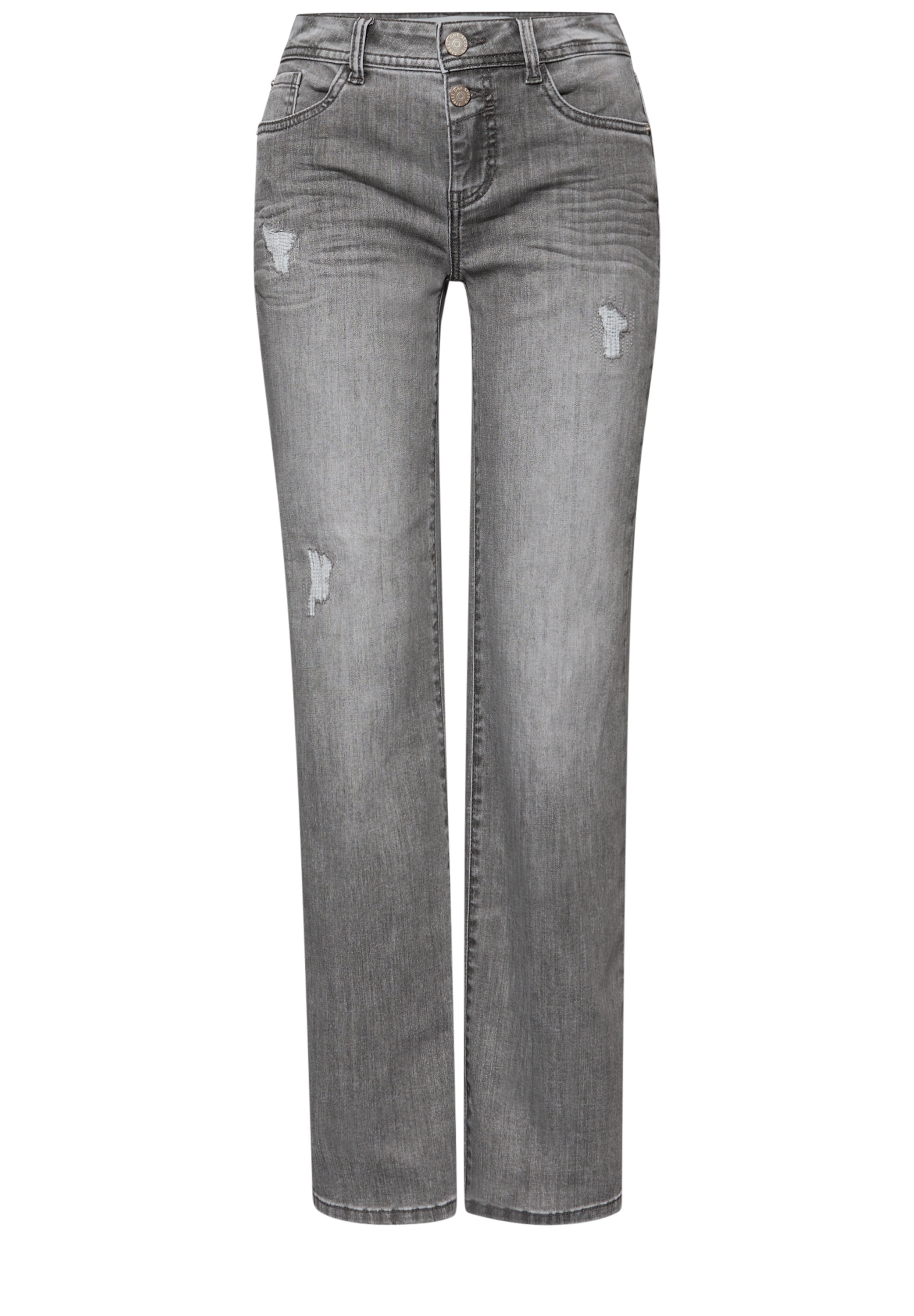 STREET ONE STUDIO Comfort-fit-Jeans aus Baumwolle mit Stretchanteil