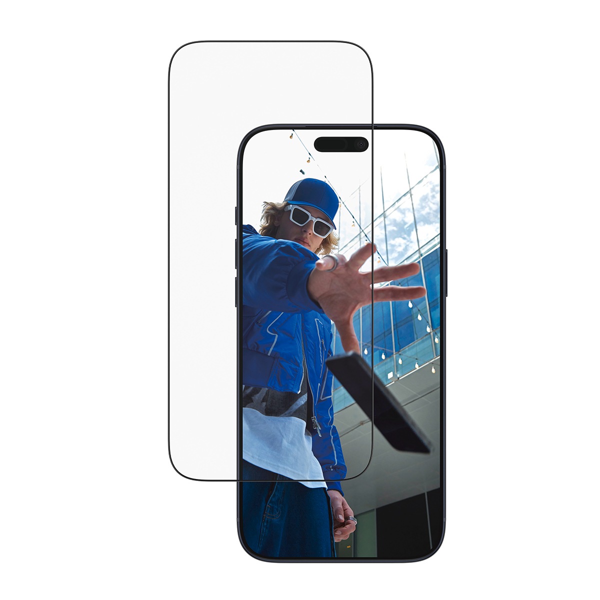 CARE by PanzerGlass Displayschutzglas »Ultra-Wide Fit Screen Protector«, für Apple iPhone 17 Pro Max, Displayschutzfolie, Schutzfolie, Bildschirmschutz, kratz- & stoßfest