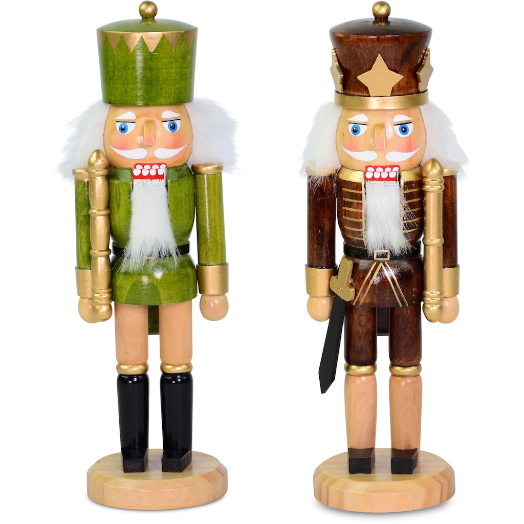 RIFFELMACHER & WEINBERGER Weihnachtsfigur »Nußknacker, Weihnachtsdeko«, aus Holz