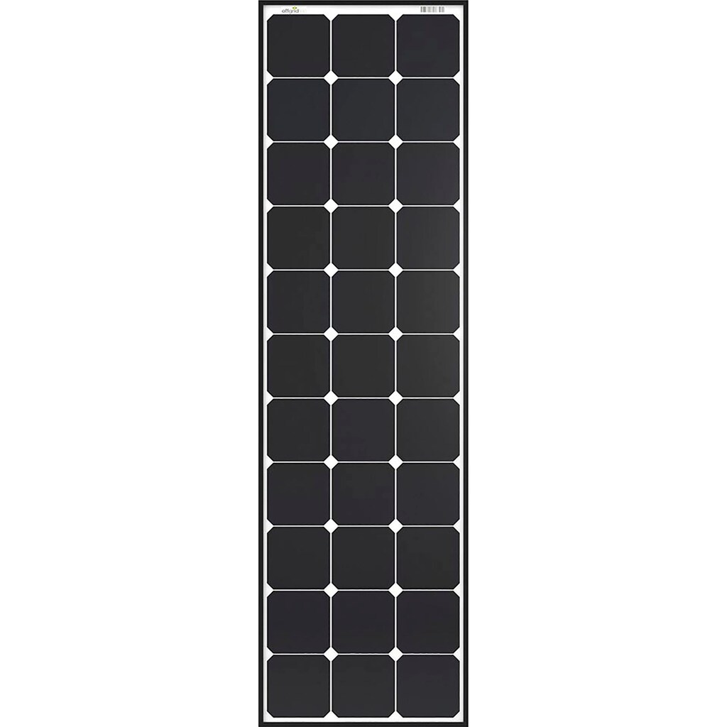 offgridtec Solarmodul »SPR-120 120W SLIM 12V High-End Solarpanel«